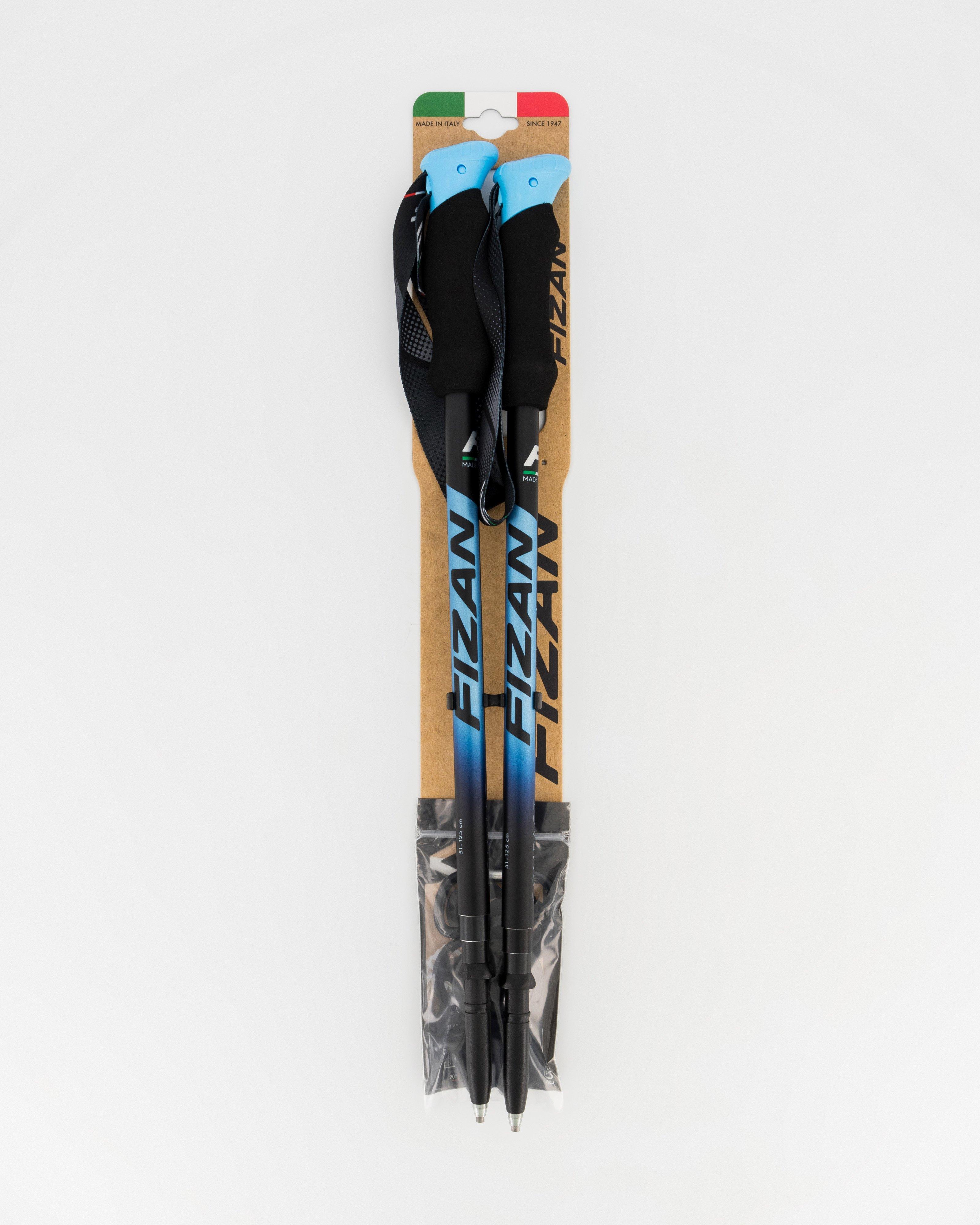 Fizan Compact 4 Trekking Poles -  Blue