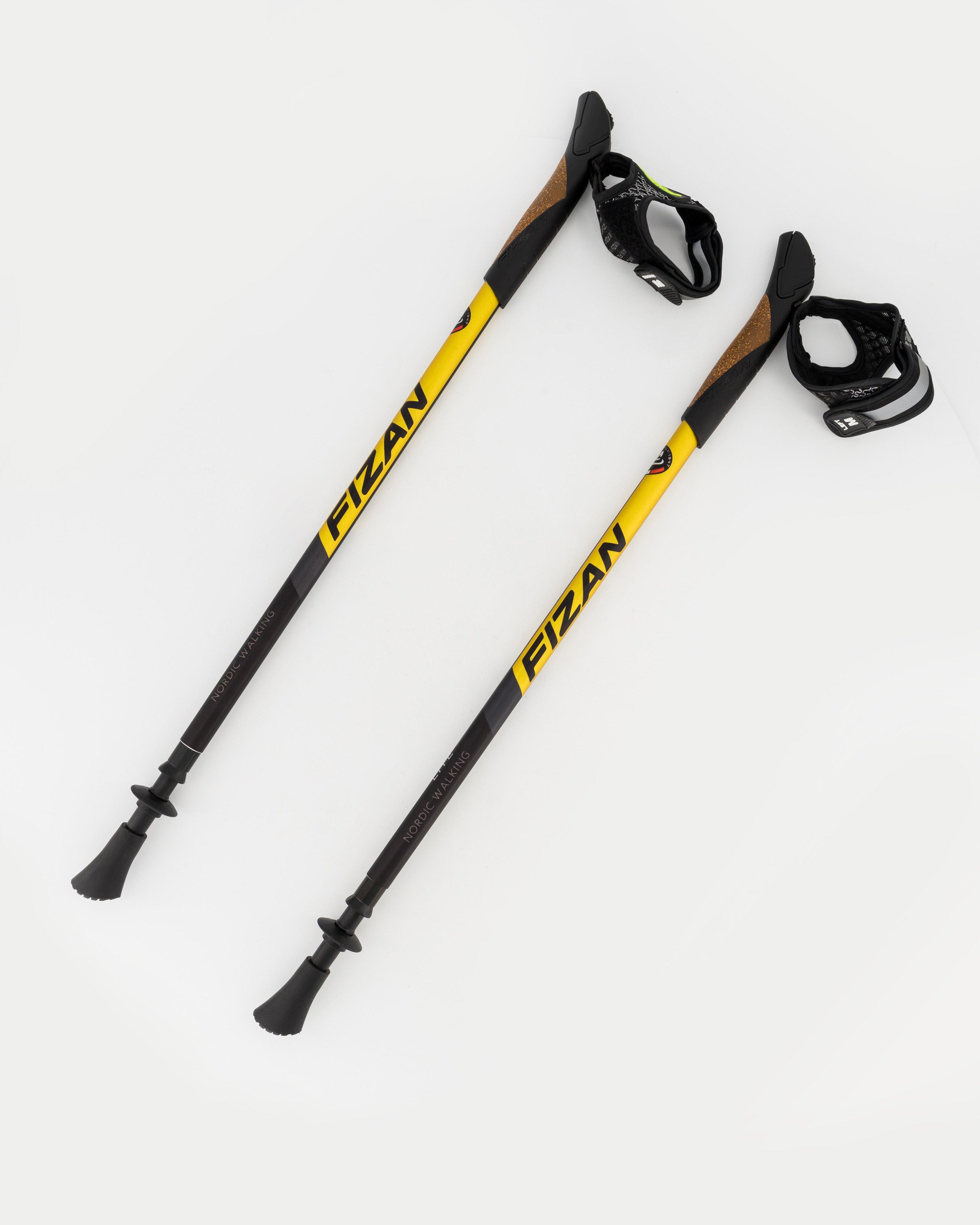 Fizan Lite Trail Running Aluminium Trekking Poles -  Yellow