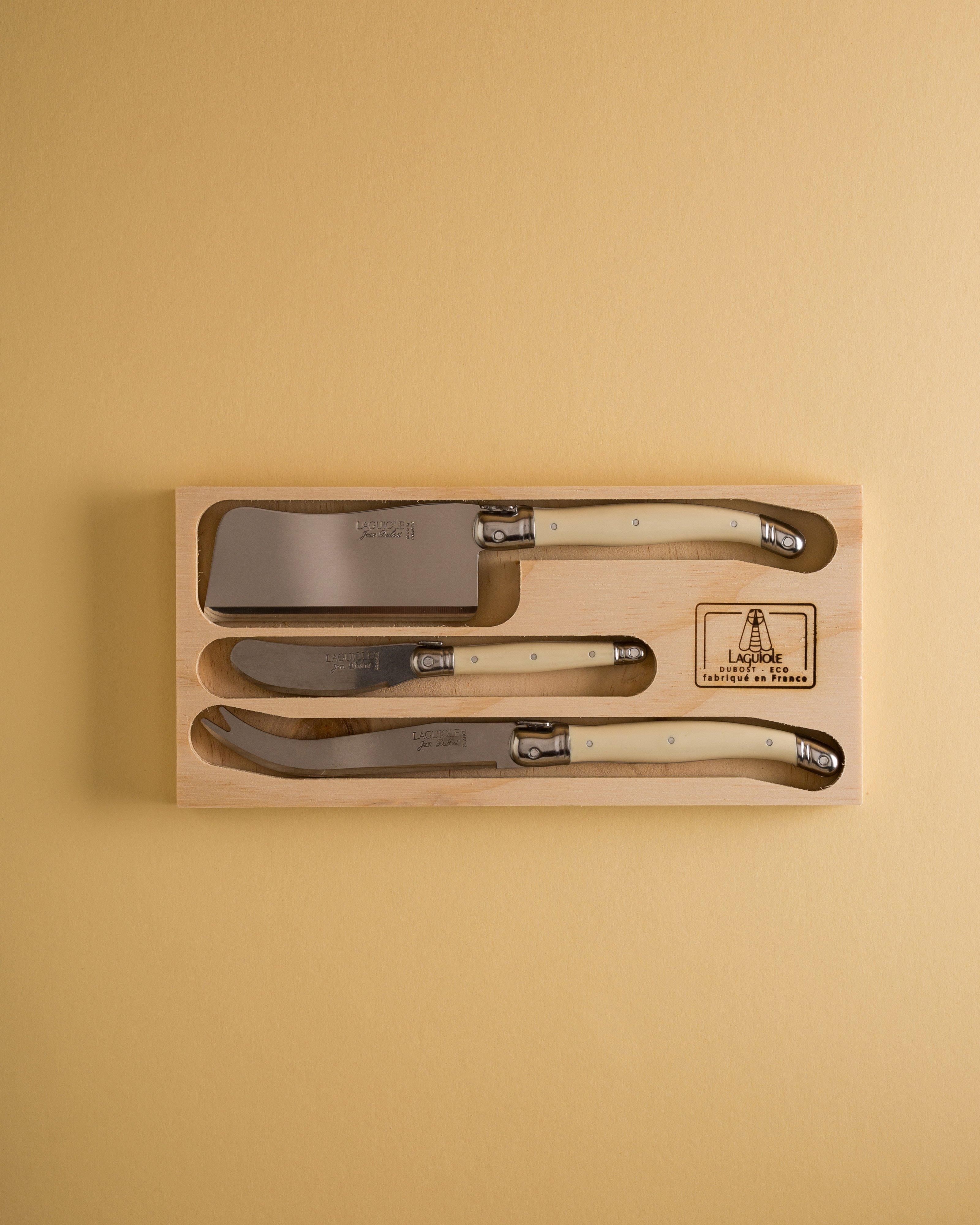Laguiole Cheese Knife Set Poetry Clothing Store