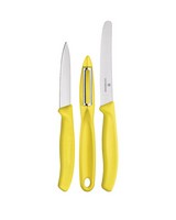 Victorinox Classic Zest 3pc Paring Kitchen Knife Set -  yellow