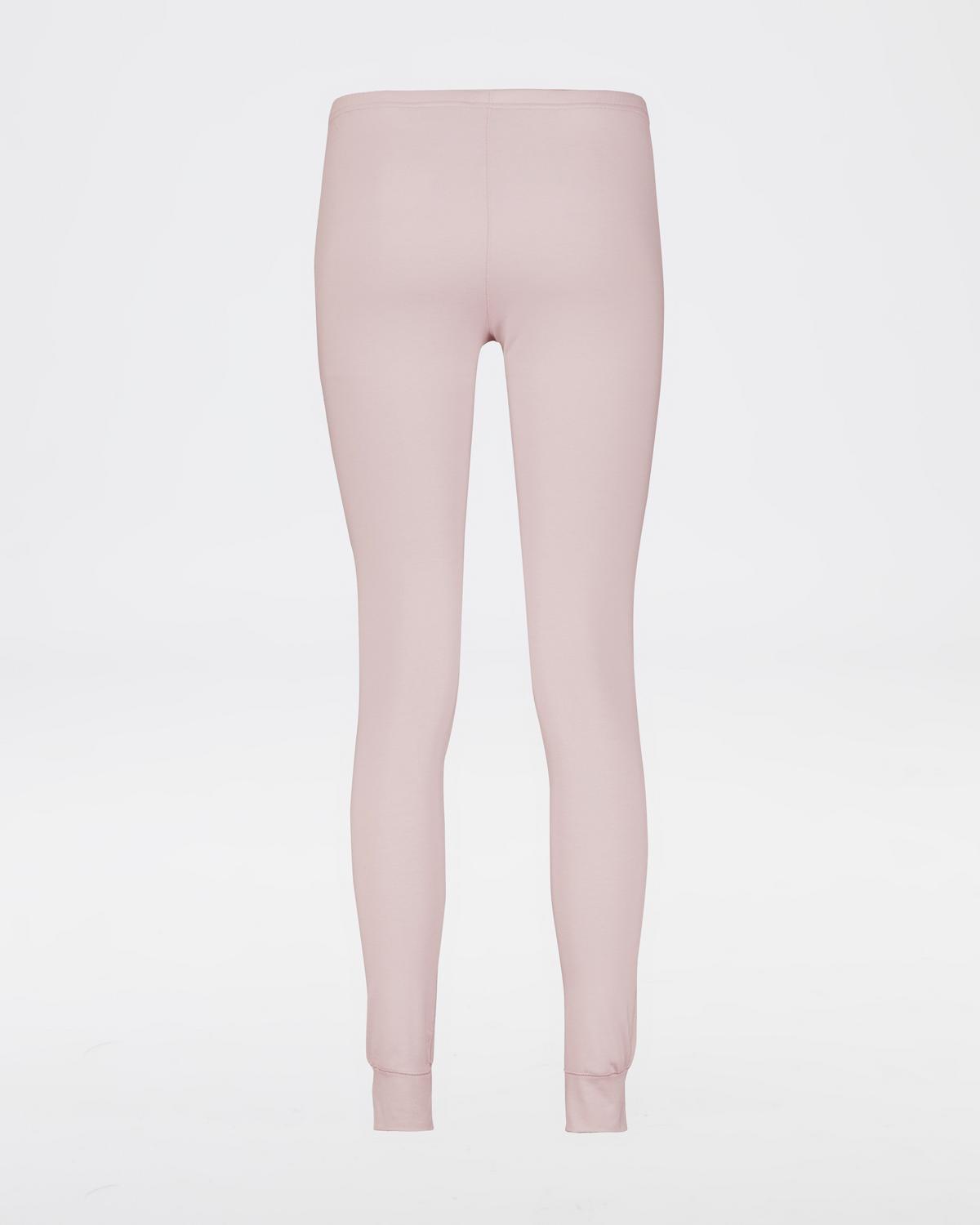 K-Way Women's Thermalator Elite Thermal Pants -  Dusty Pink