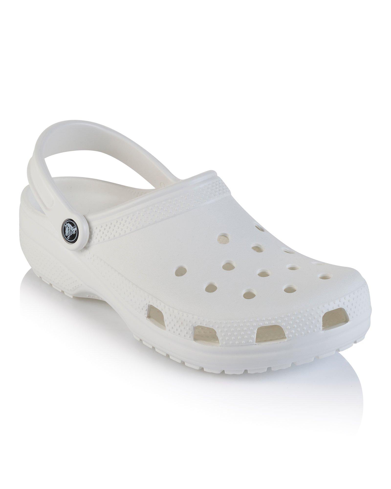 Crocs Classic Sandals -  White/White