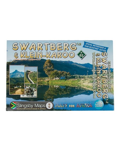 Swartberg & Klein Karoo Map -  nocolour