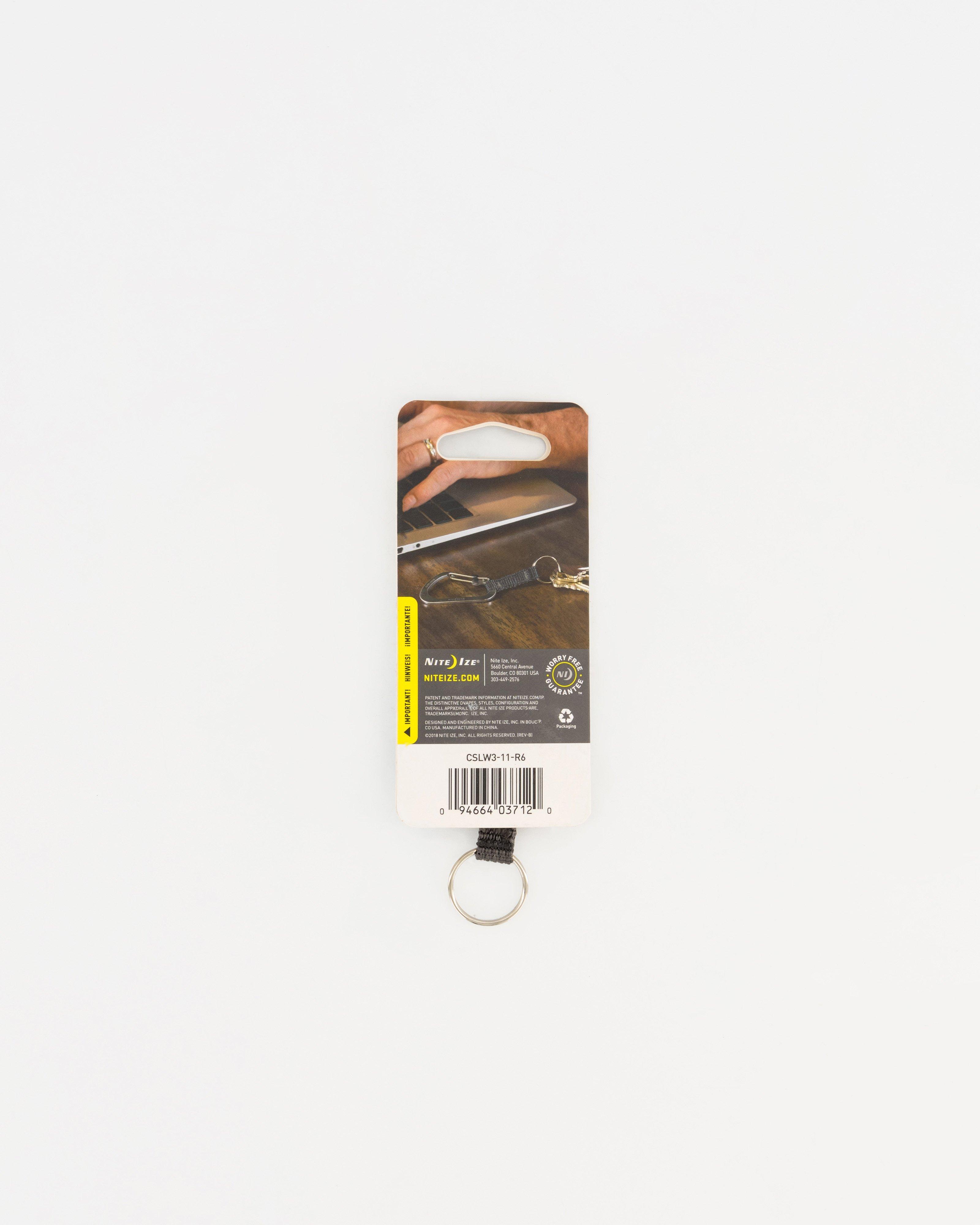 Nite Ize Slidelock Key Ring -  Silver