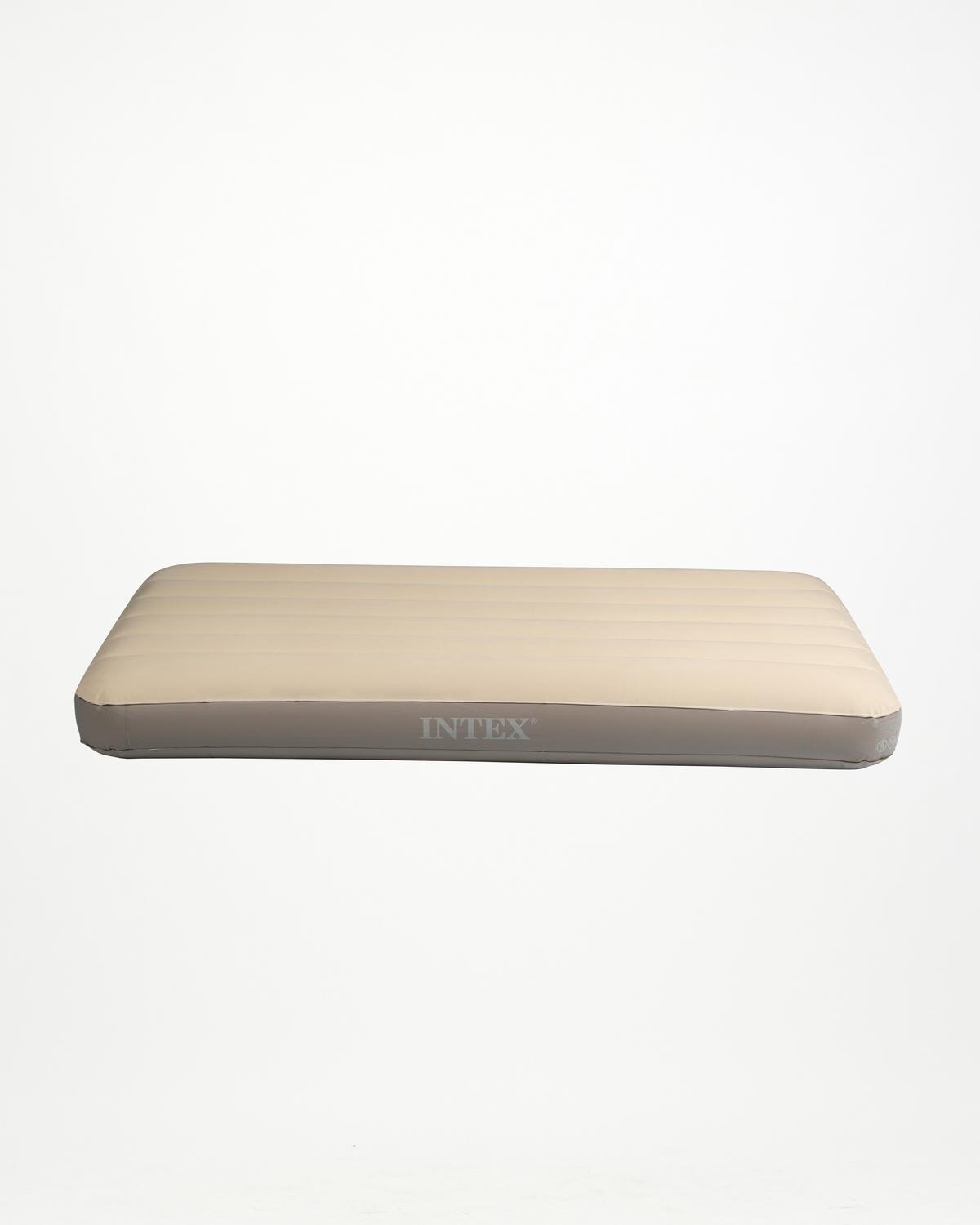 Intex Standard Dura-Beam Single Air Mattress -  Grey