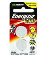 Energizer 2016 Lithium Coin (2 Pack) -  nocolour