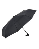Umbrella Man 21 Auto Open & Close Fold-Up Umbrella -  black