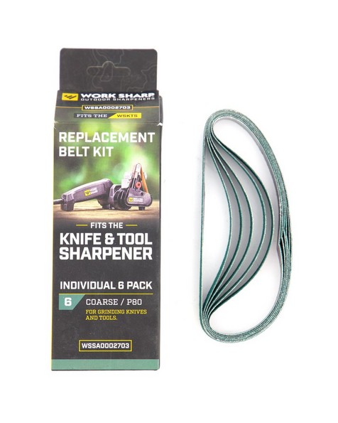 Work Sharp Knife and Tool Sharpener Replacement Coarse Belt Kit -  nocolour