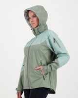 K-Way Women's Deluge Tech Hiking Jacket -  sage