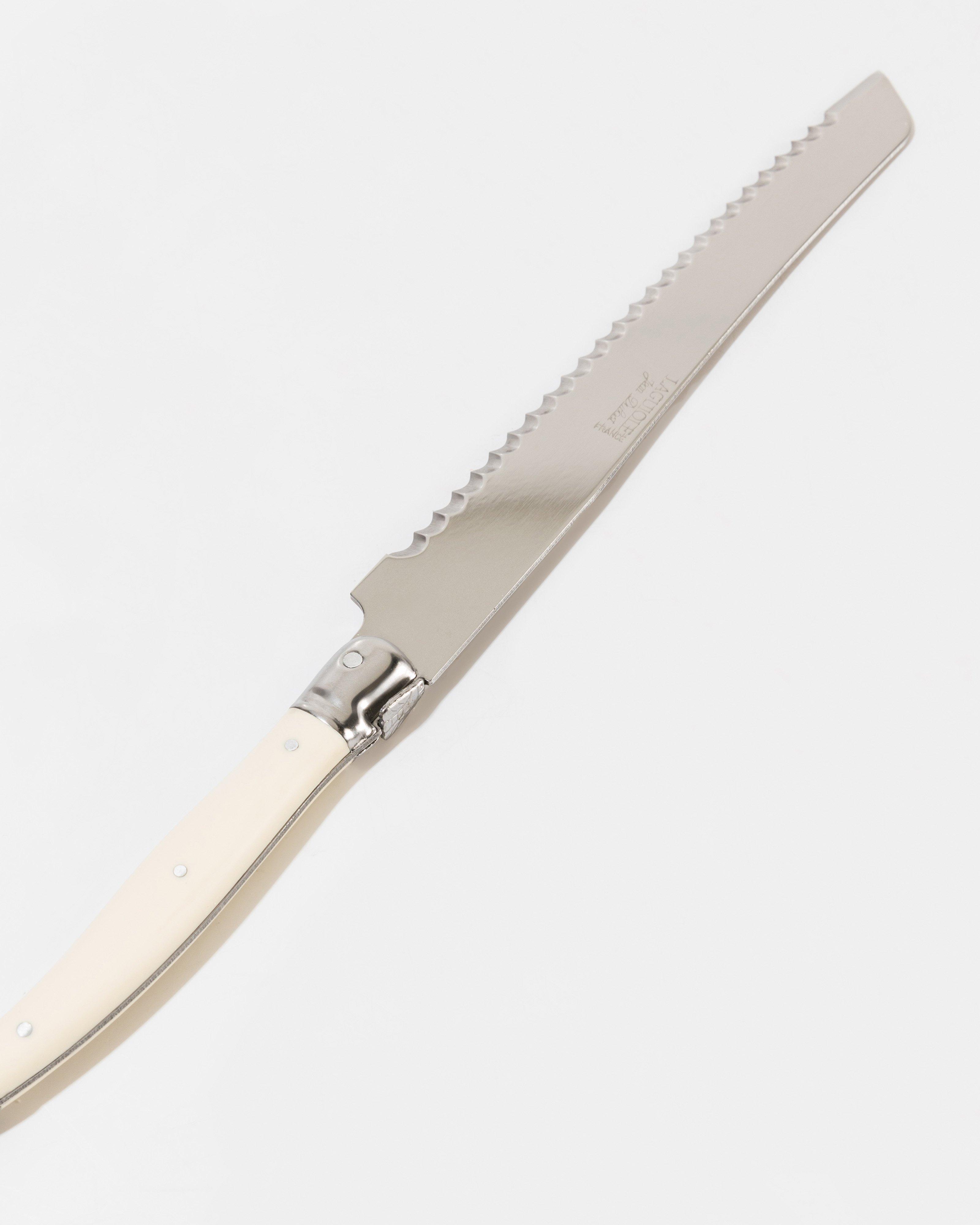 Laguiole Breadknife Natural -  Bone