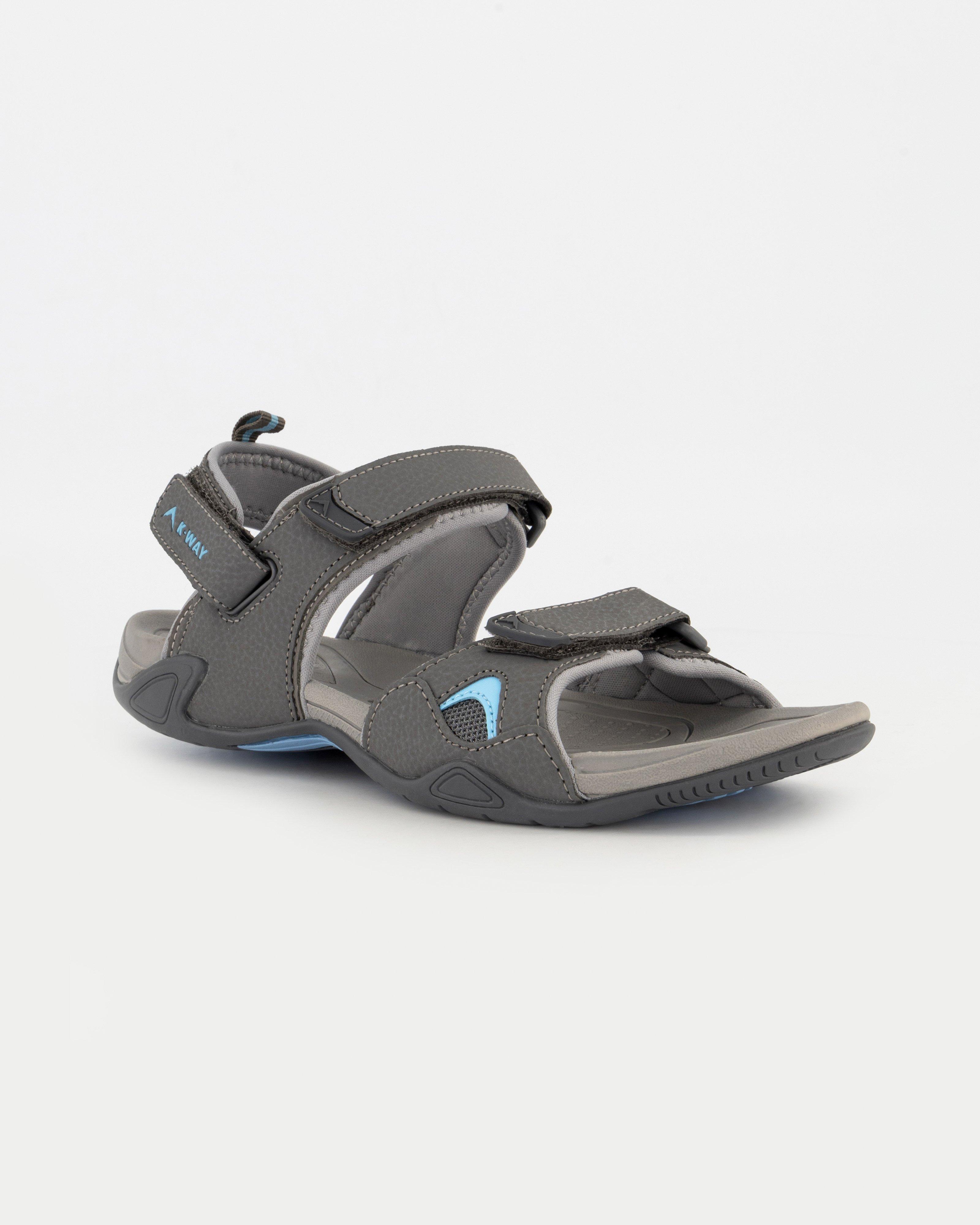 K-Way Women's Carsey Sandals -  Silver Grey