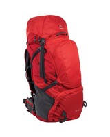 K-Way Pioneer 75+10 Hiking Pack -  red-red