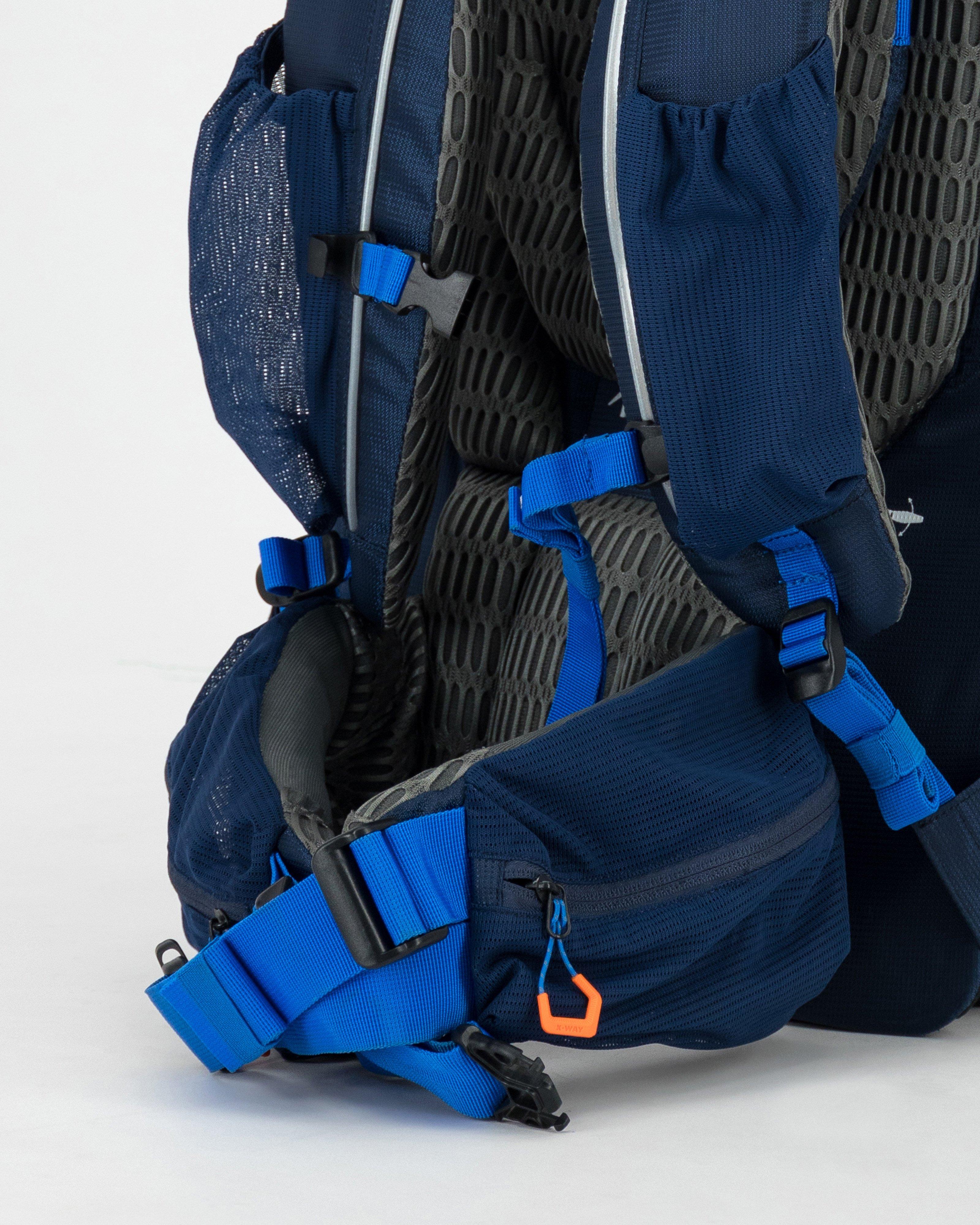 K-Way Pioneer 75L + 10L Hiking Pack -  Navy