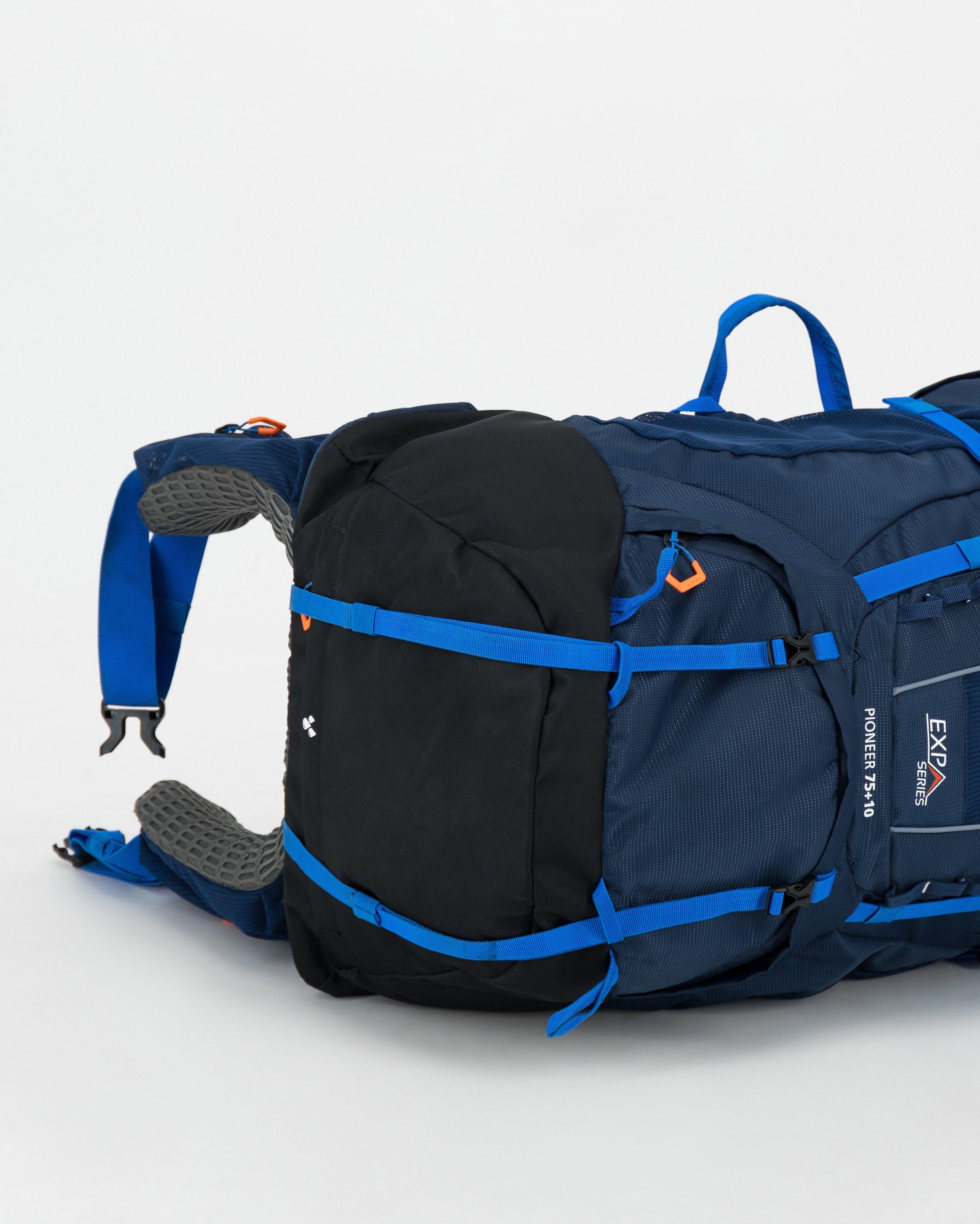 K-Way Pioneer 75L + 10L Hiking Pack -  Navy