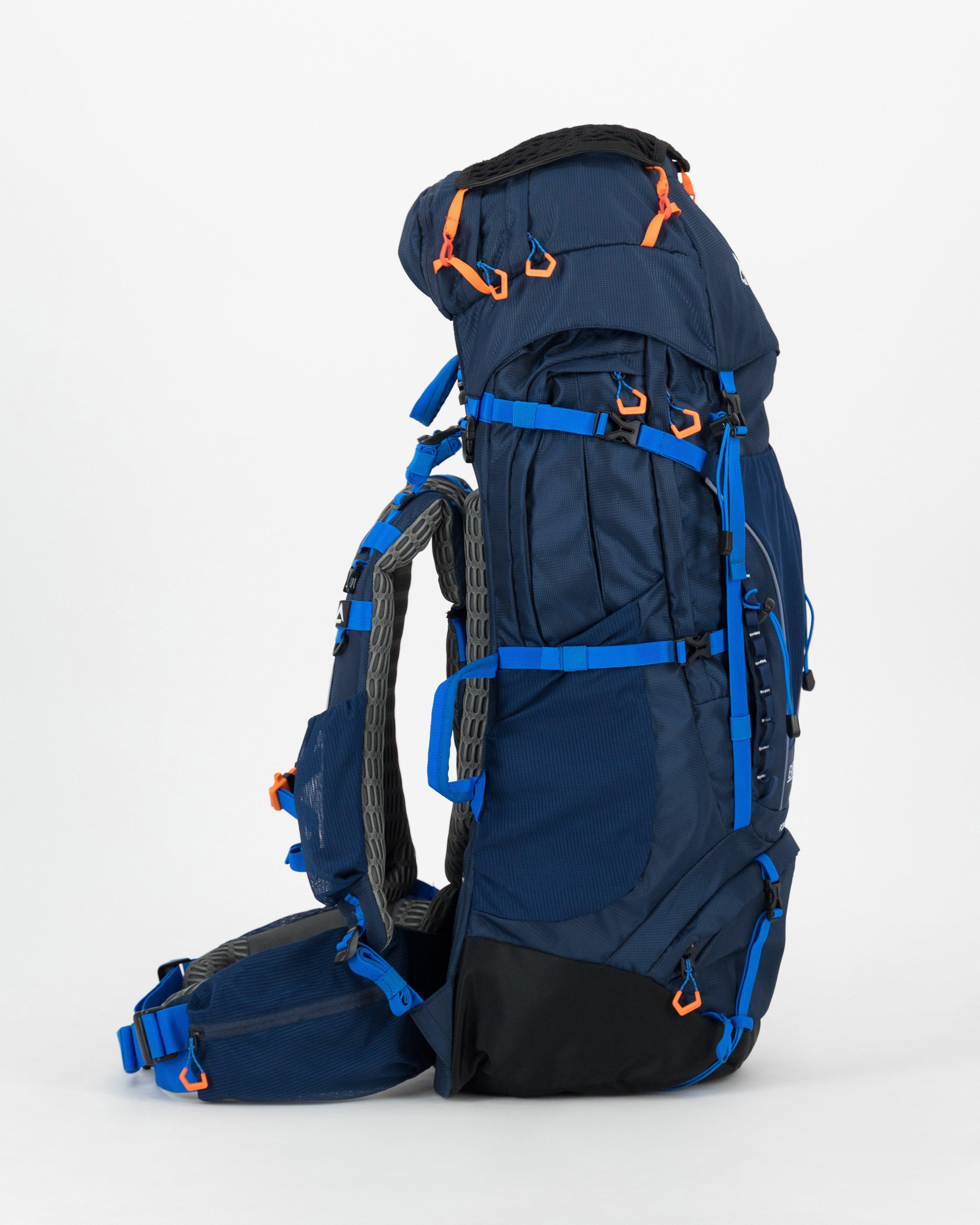 K-Way Pioneer 75L + 10L Hiking Pack -  Navy