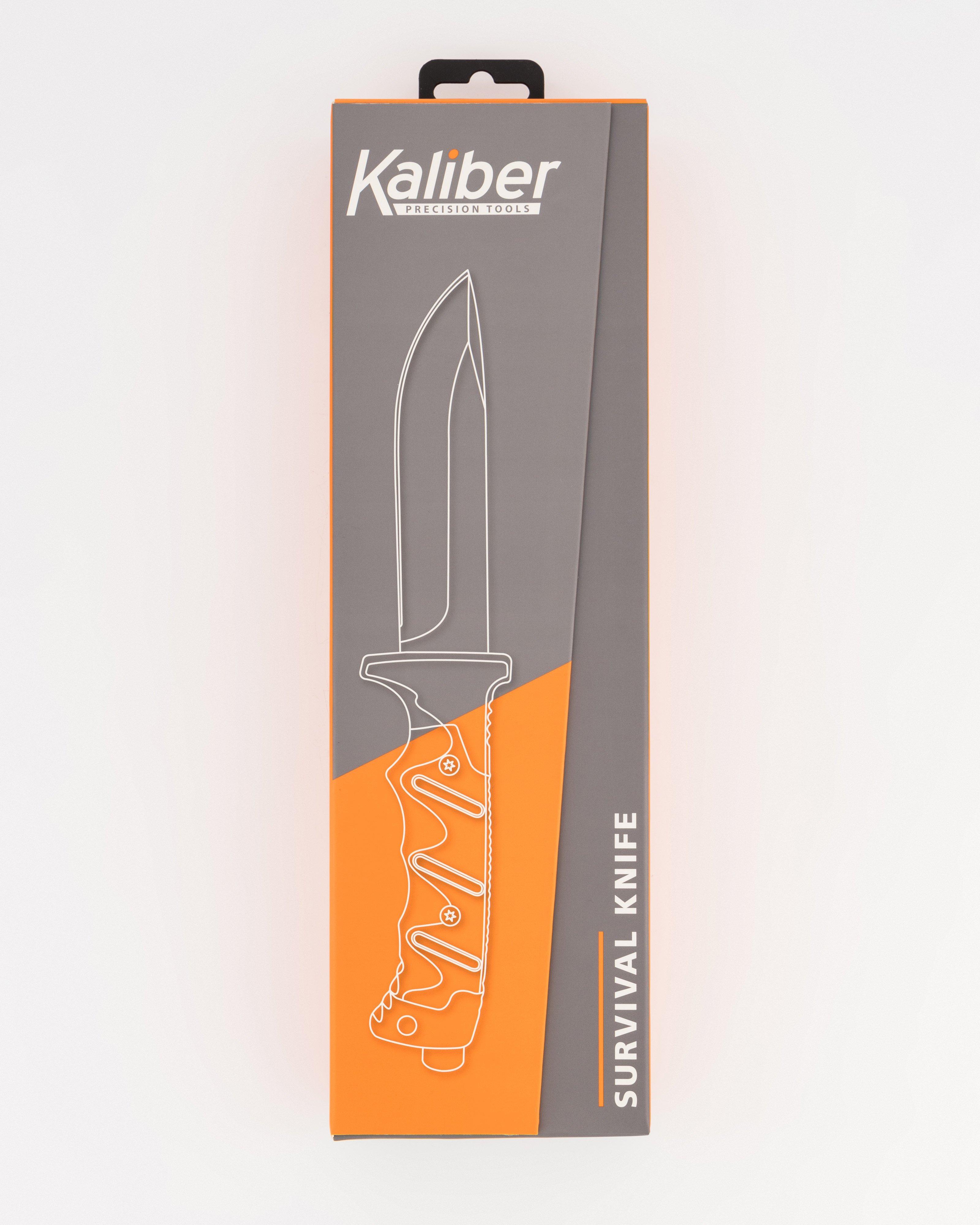 Kaliber Survival Knife -  Black