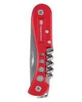 Cape Union 8-Function Multi-Knife -  red