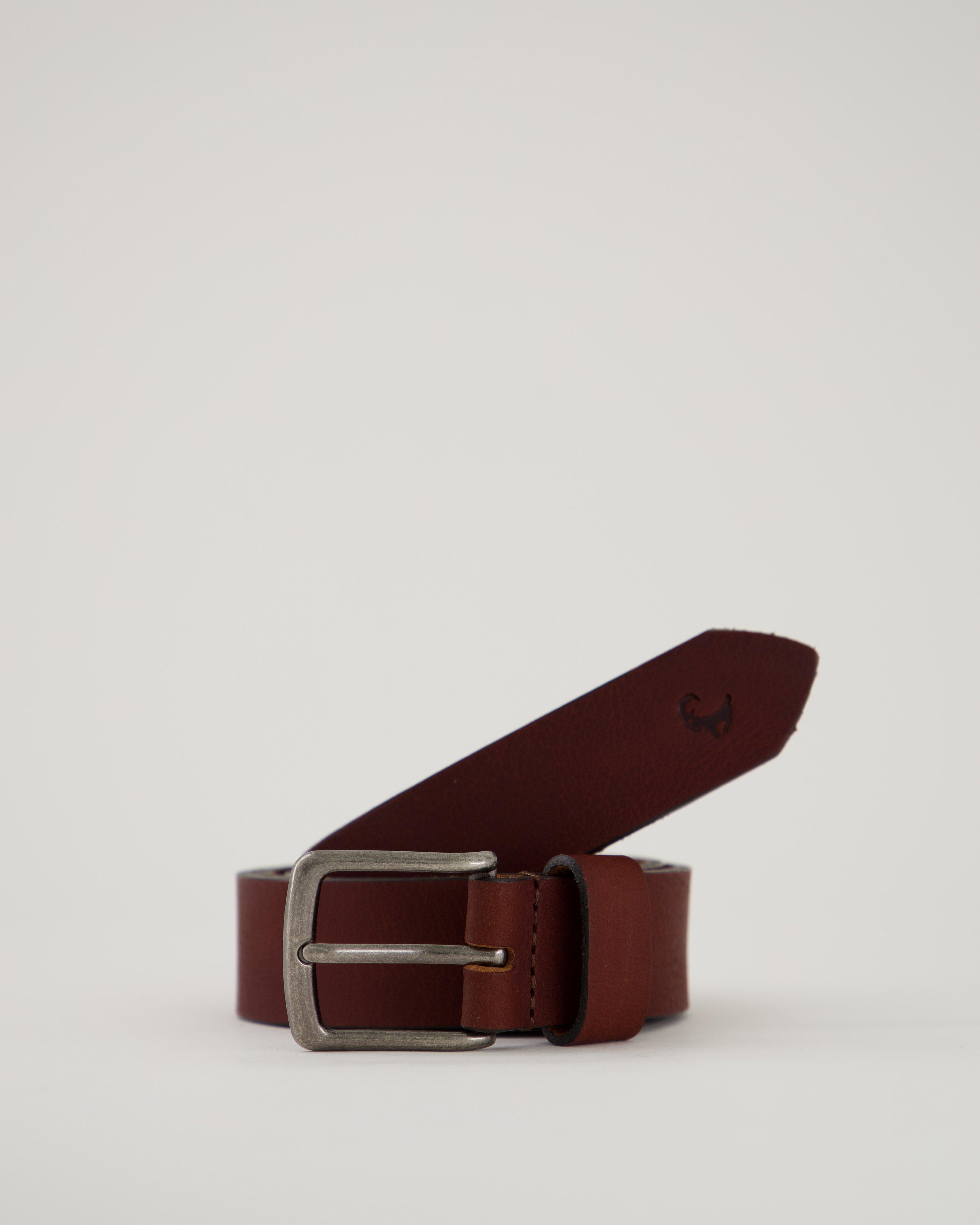 Old Khaki Women's Kodiak Worn Leather Basic Belt -  Tan