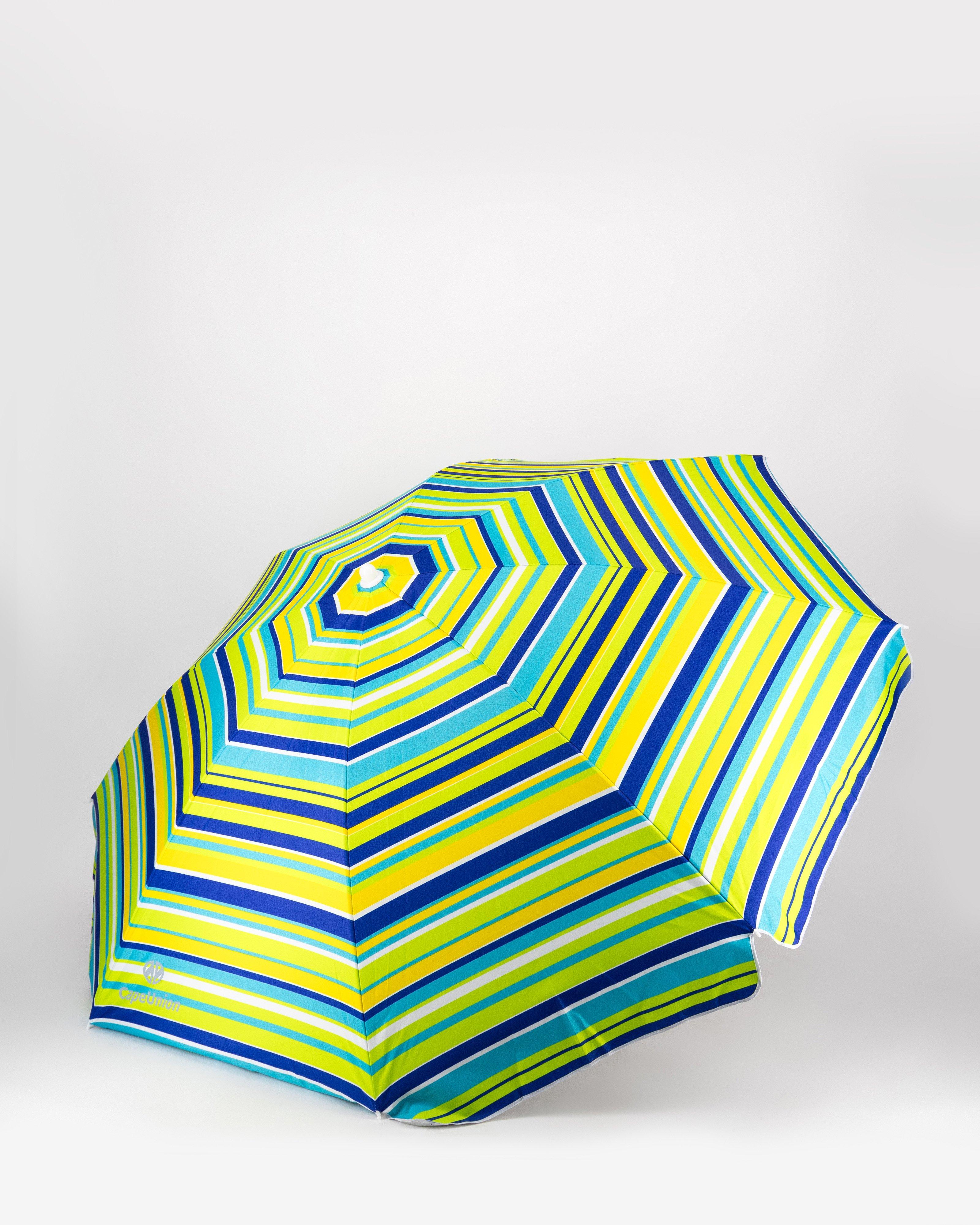 Cape Union 2.25m Family Beach Umbrella -  Green