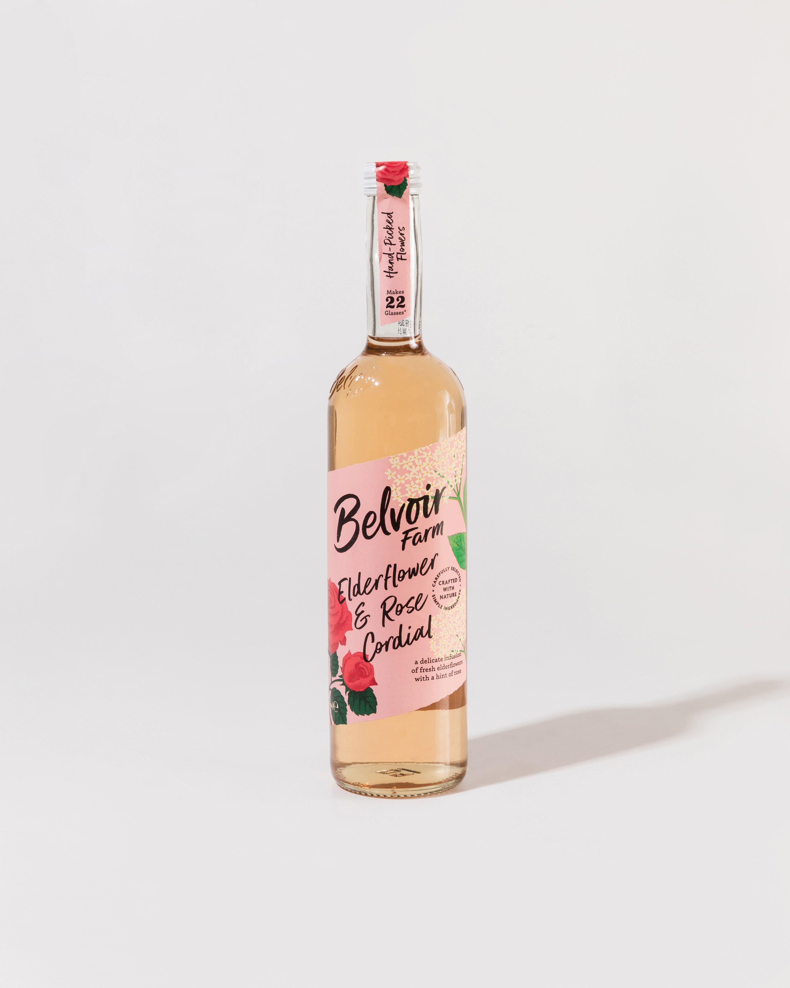 Belvoir Rose Elderflower Cordial Poetry Clothing Store