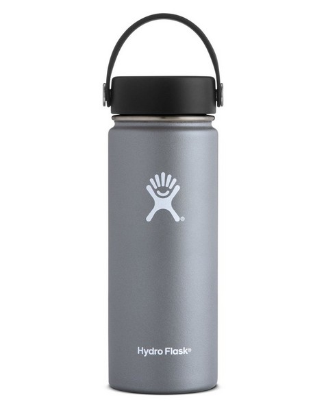 Hydro Flask 532ml Wide Mouth Water Bottle -  graphite