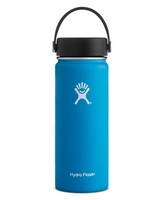Hydro Flask 532ml Wide Mouth Water Bottle -  lightblue