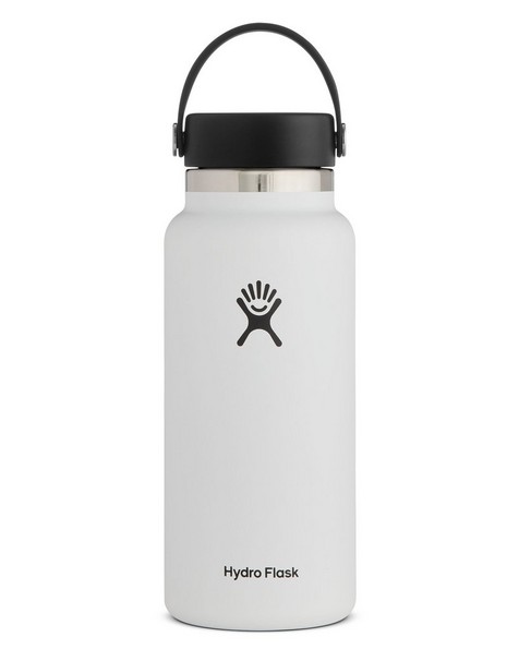 Hydro Flask 946ml Wide Mouth Water Bottle -  white