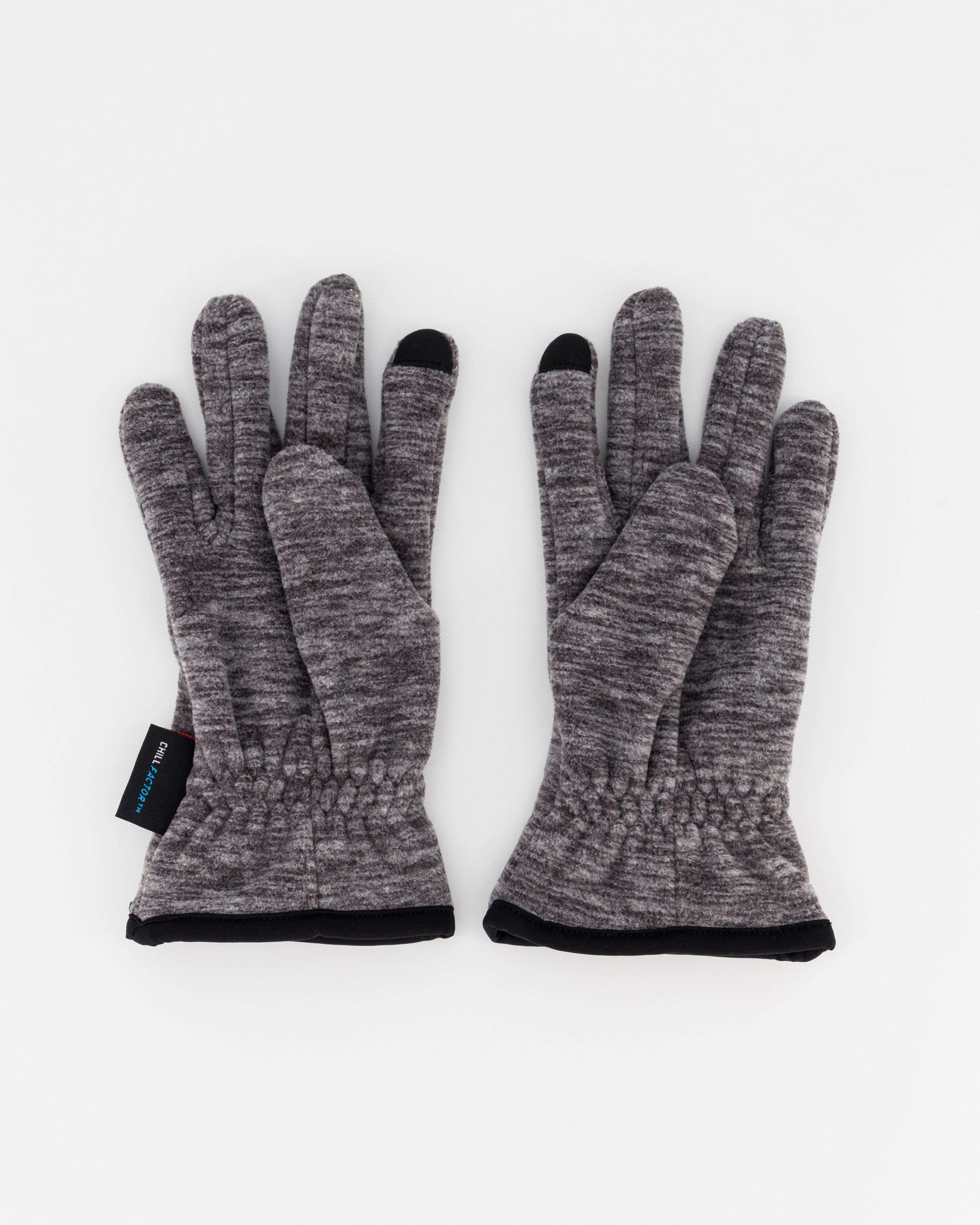 K-Way Touch Kinzer Gloves -  Grey/Charcoal