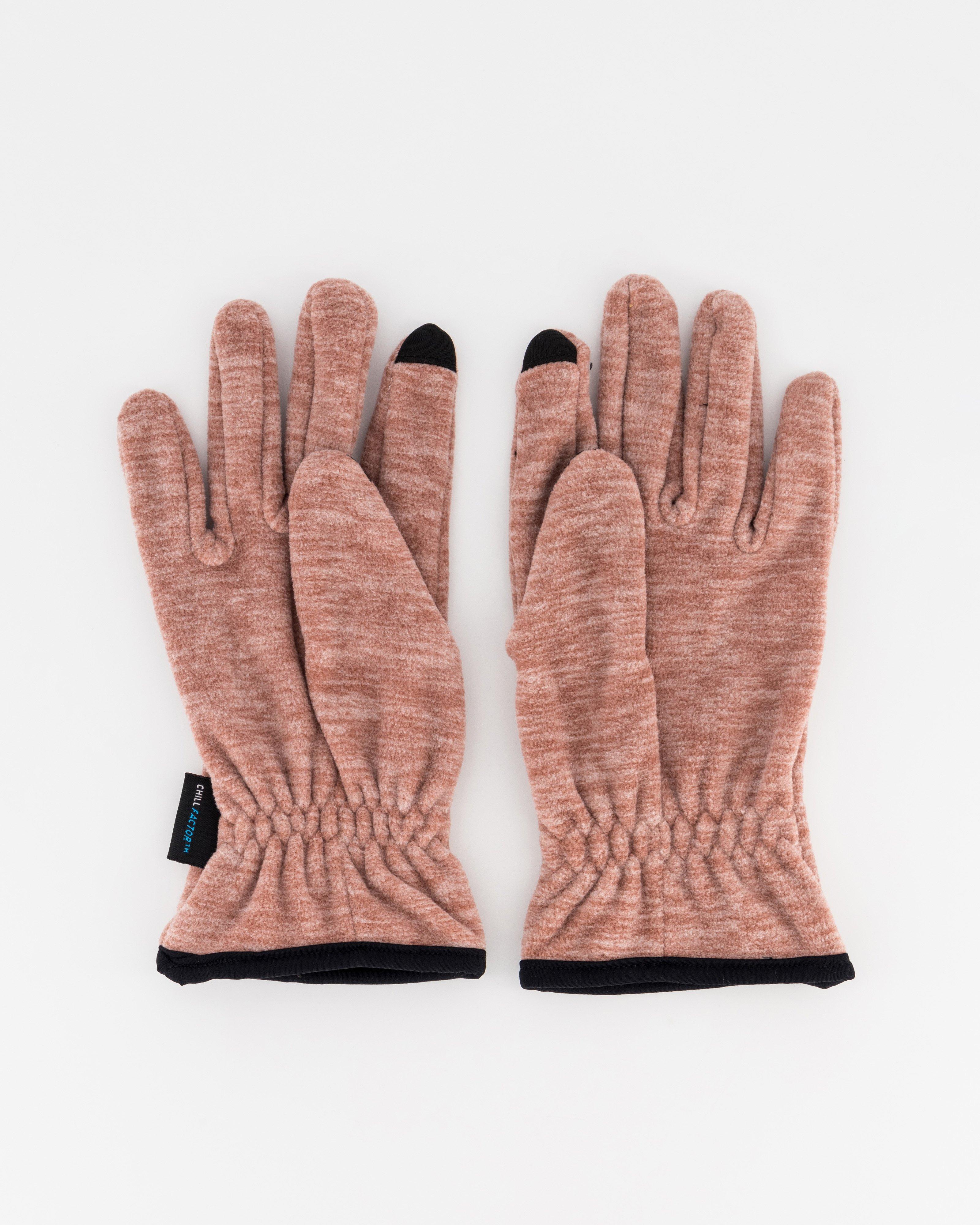 K-Way Touch Kinzer Gloves -  Dusty Pink/Light Pink