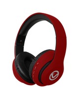 Volkano Impulse Over-Ear Headphones -  red