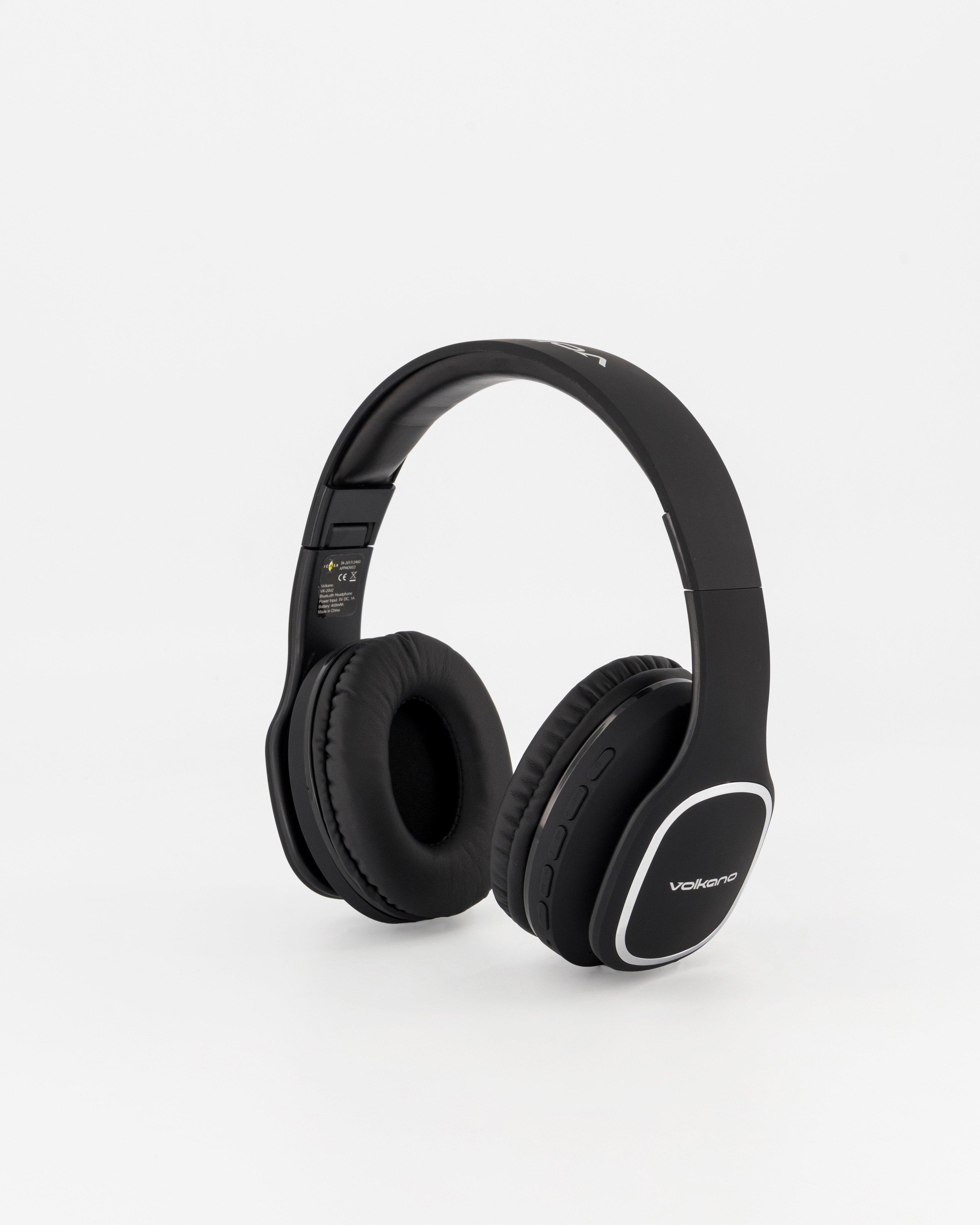 Volkano Phonic Over-Ear Headphones -  Black