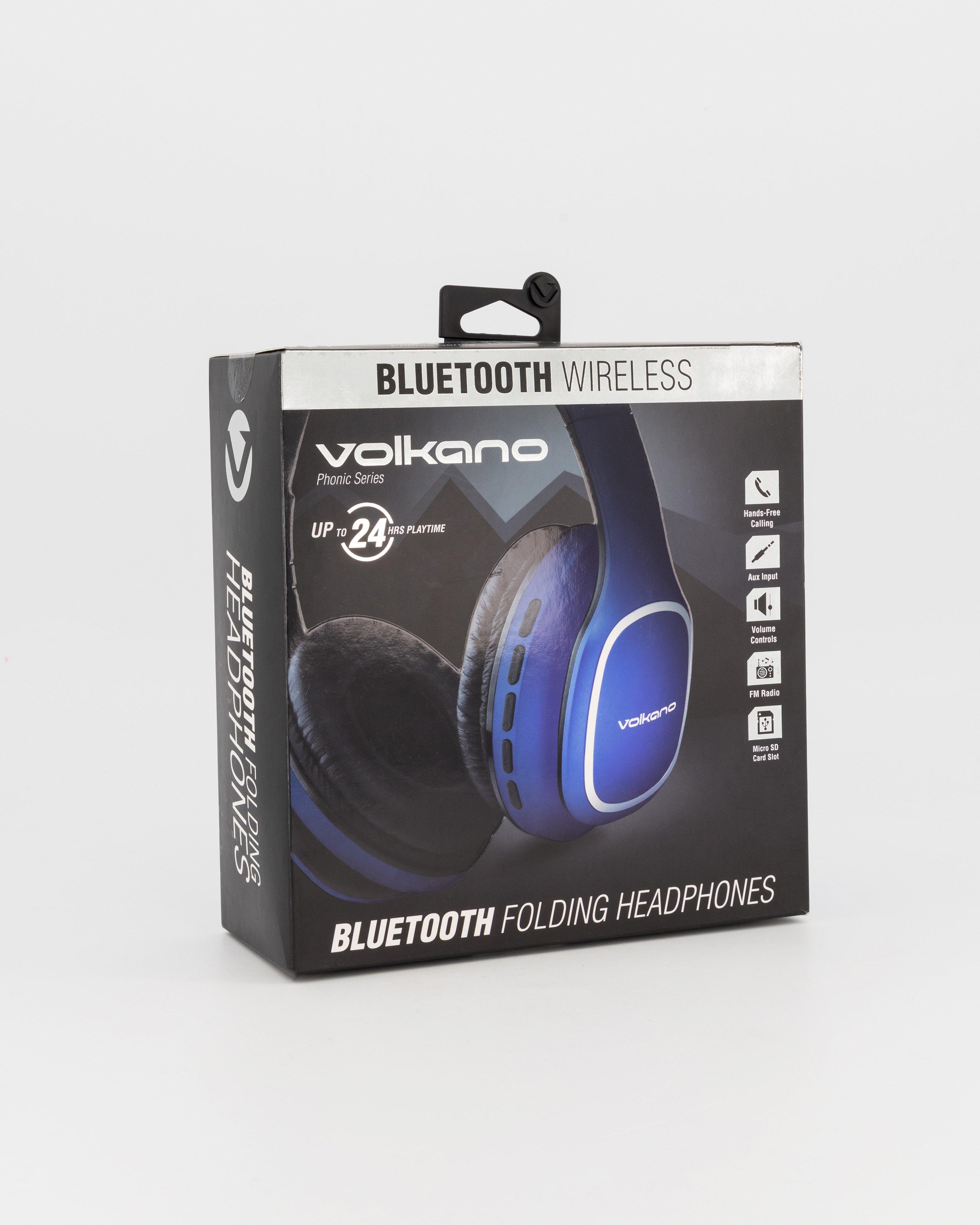 Volkano Phonic Over-Ear Headphones -  Blue