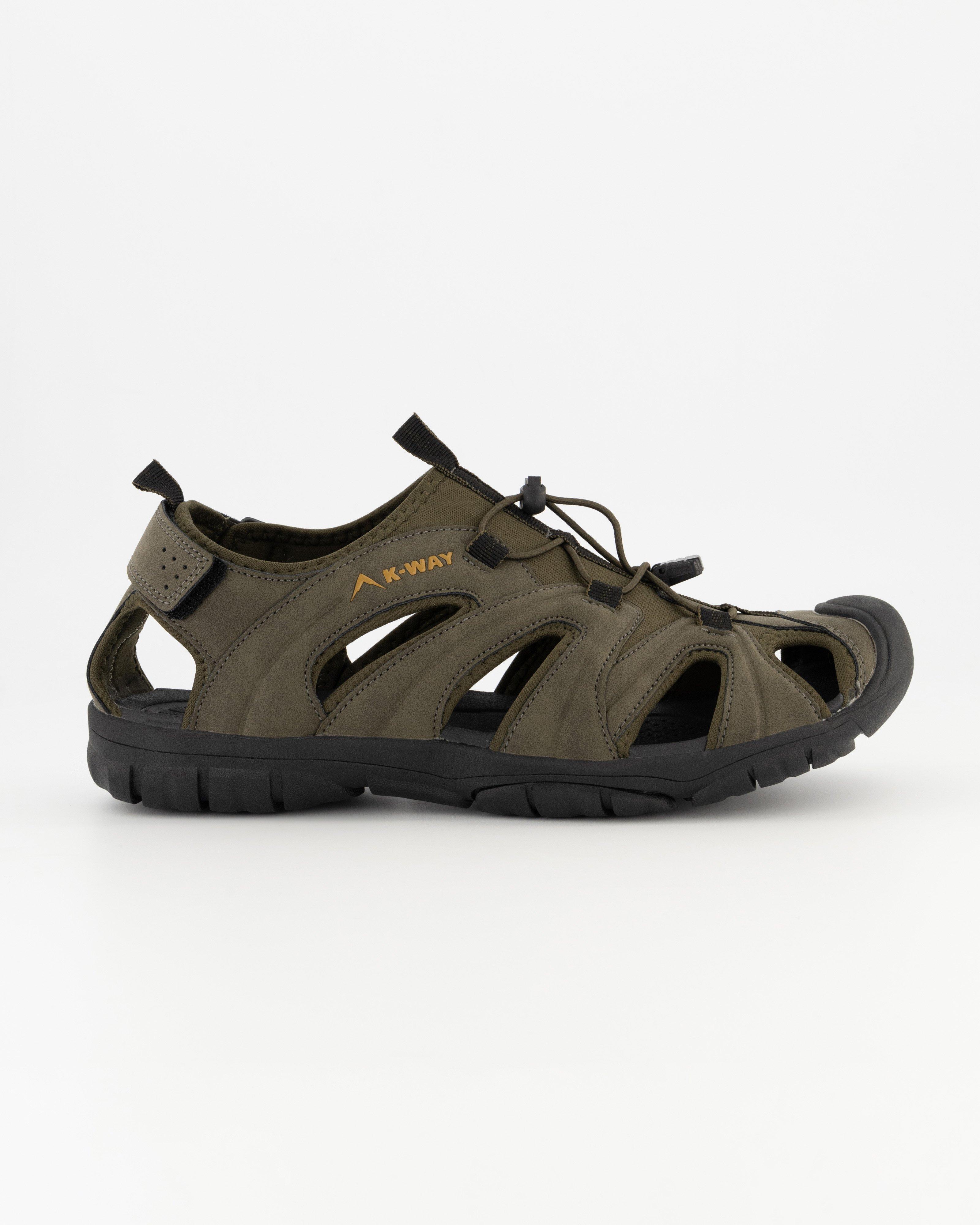 K-Way Men's Fiji Sandals -  Olive