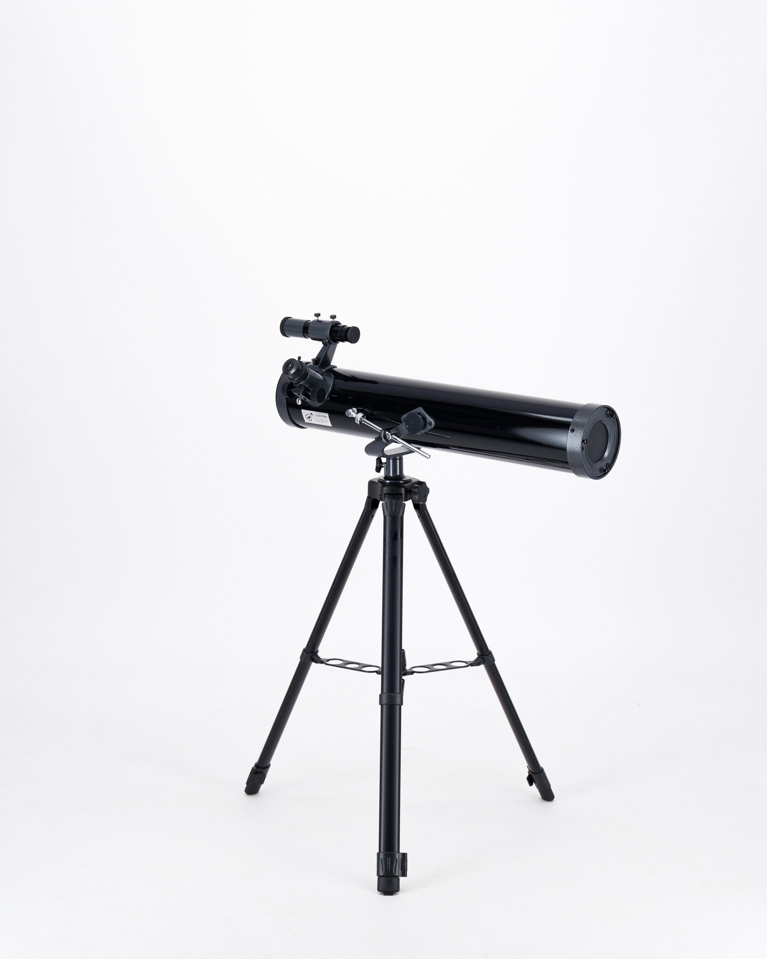 Malkin Newtonian 35x-78x Telescope -  Black