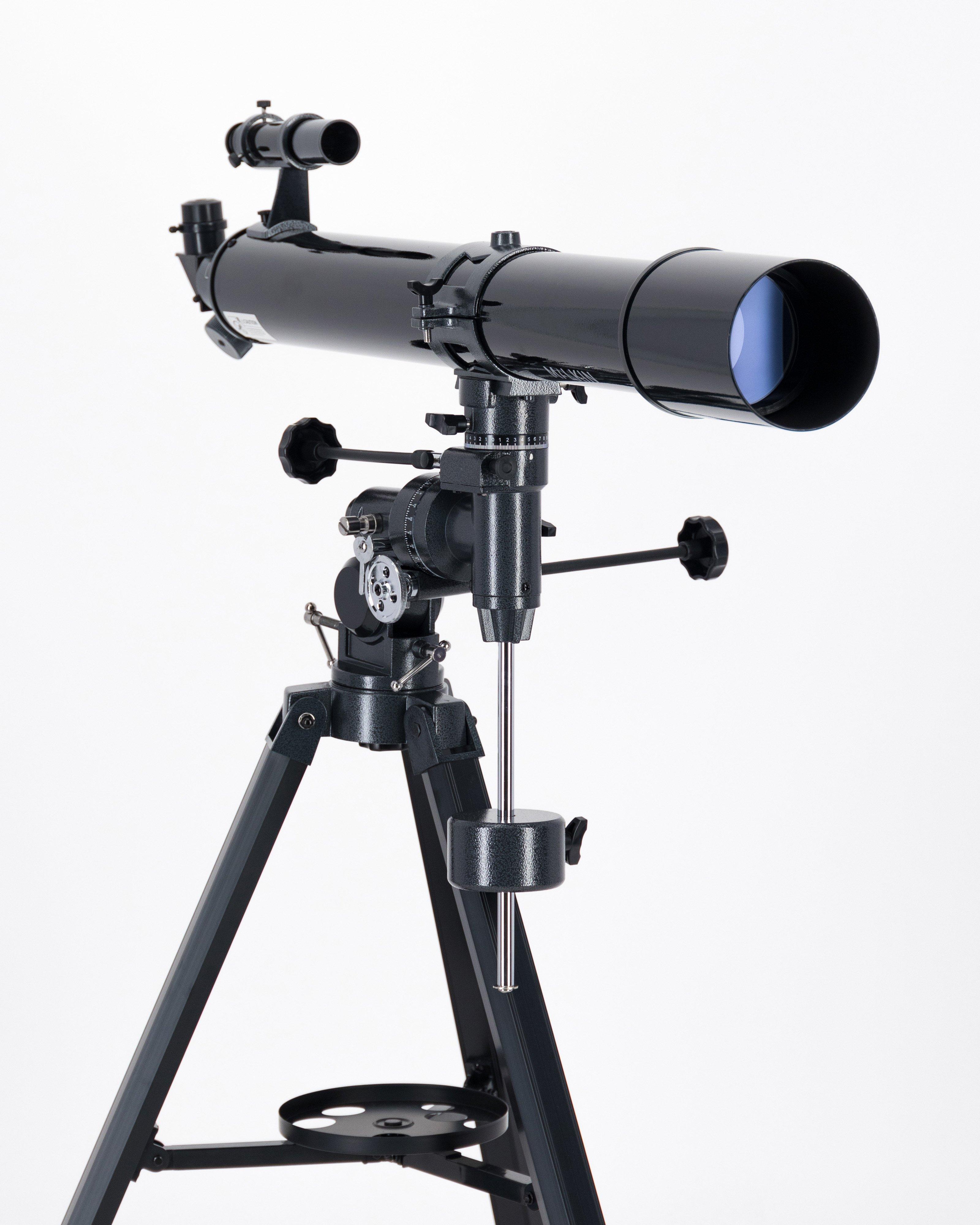 Malkin Newtonian 45x-100x Telescope -  Black