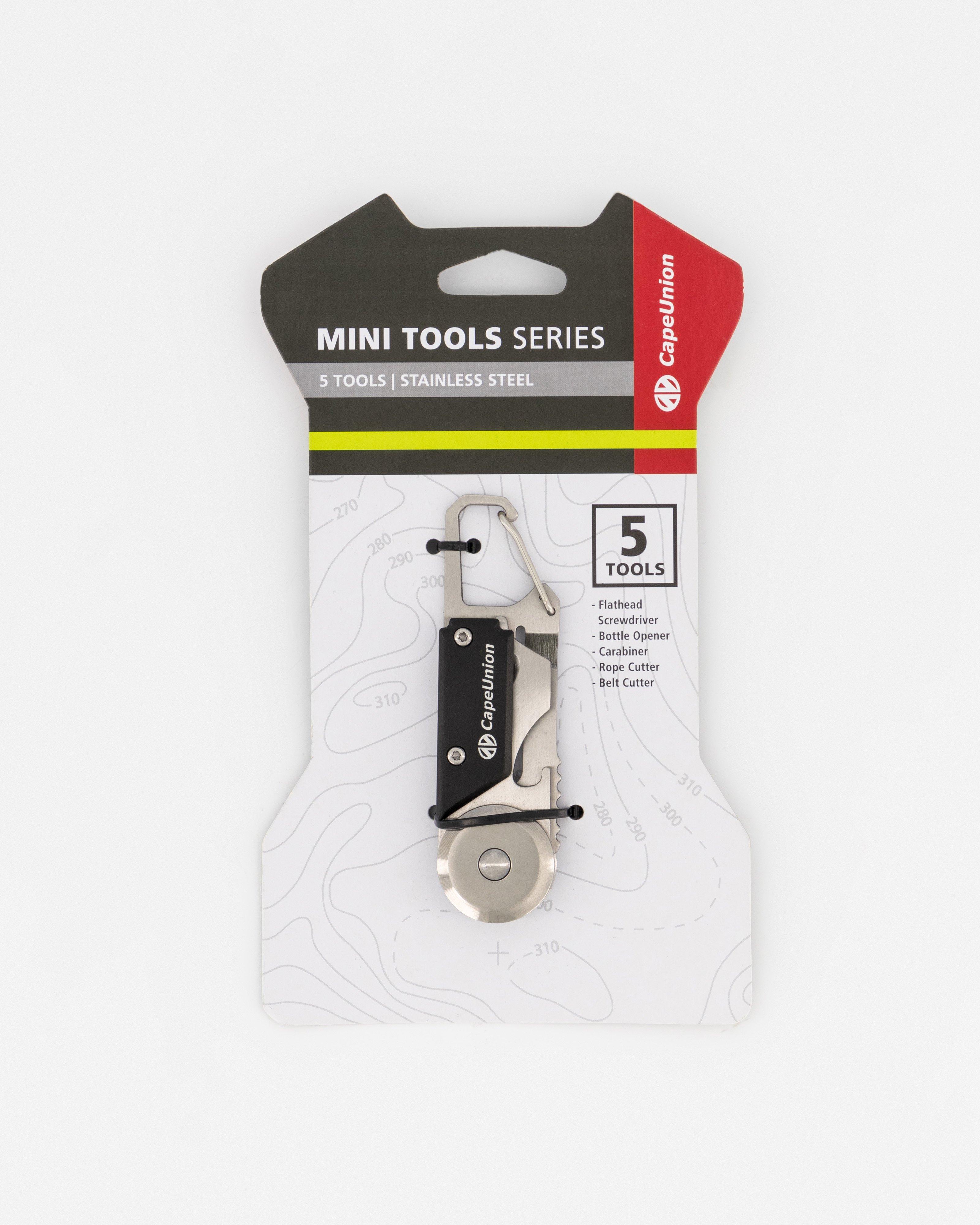 Cape Union 5 Function Mini-Tool -  Black