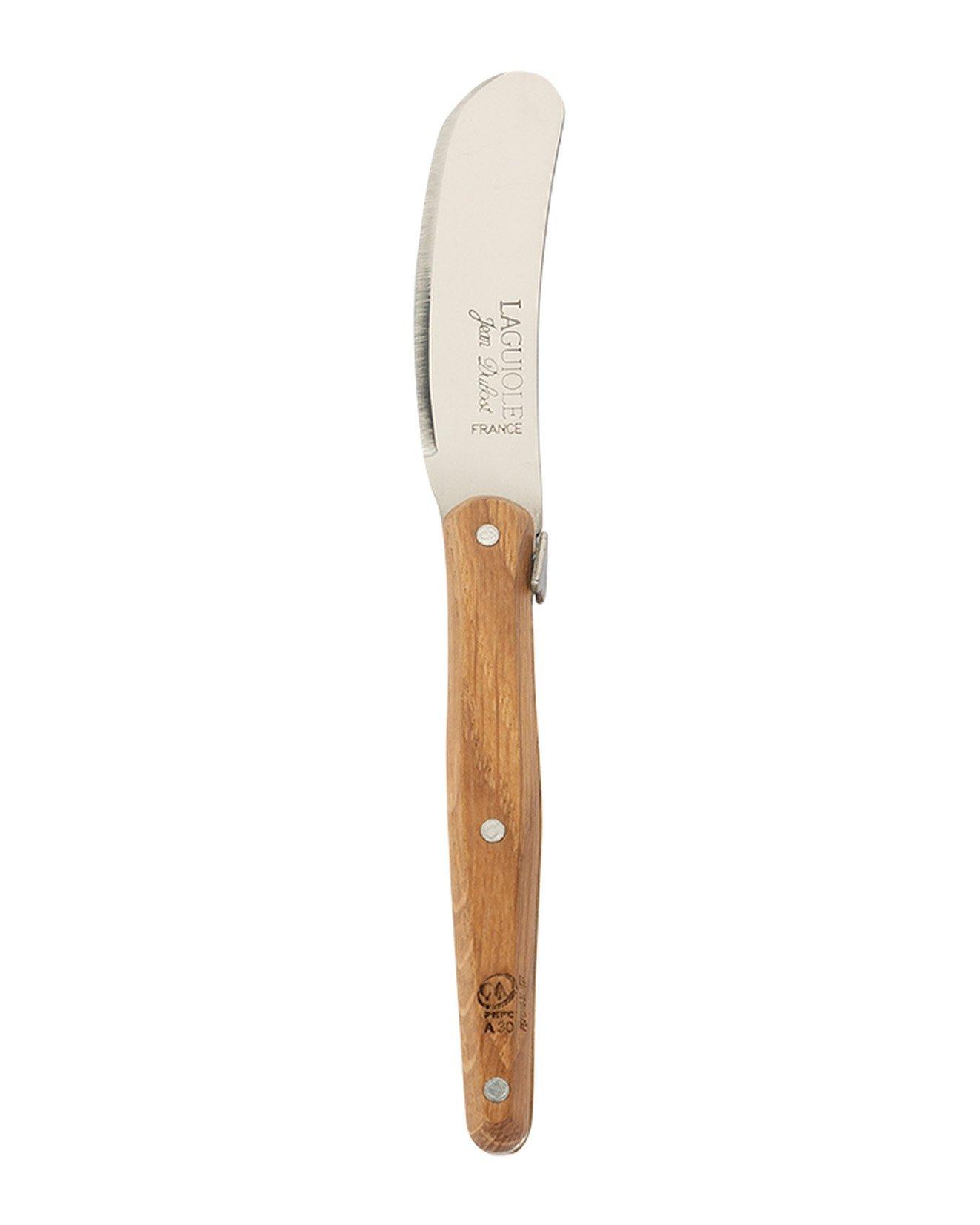 Laguiole Oakwood Single Spreader -  Brown