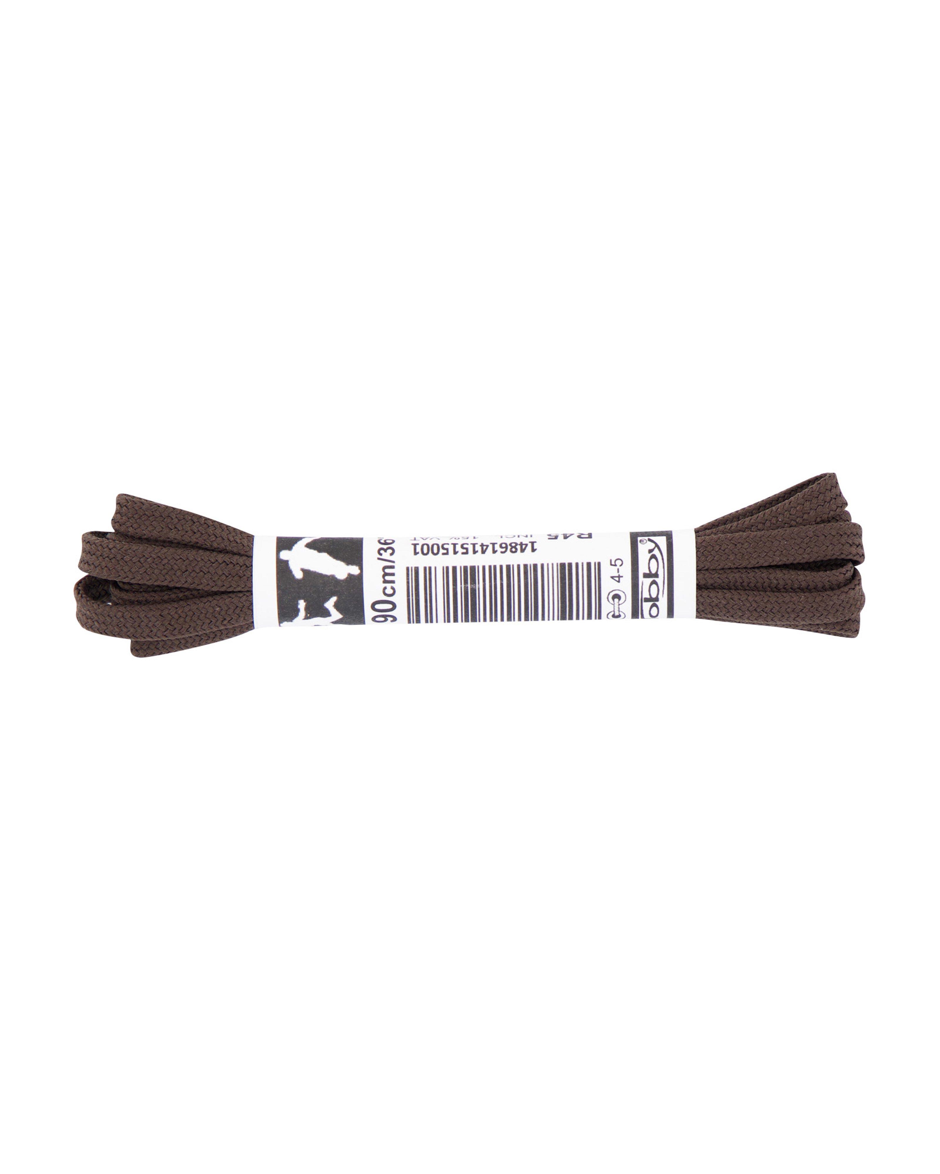 Tobby Flat Lace 90 cm -  Brown/Brown