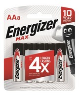 Energizer Max AA Batteries 8-Pack -  nocolour
