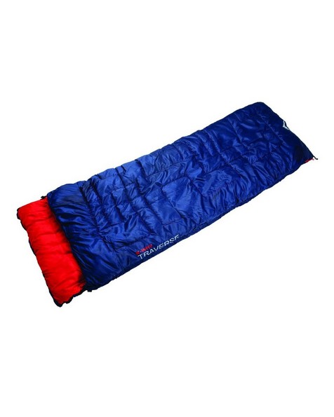 K-Way Traverse 2 Sleeping Bag -  blue-red