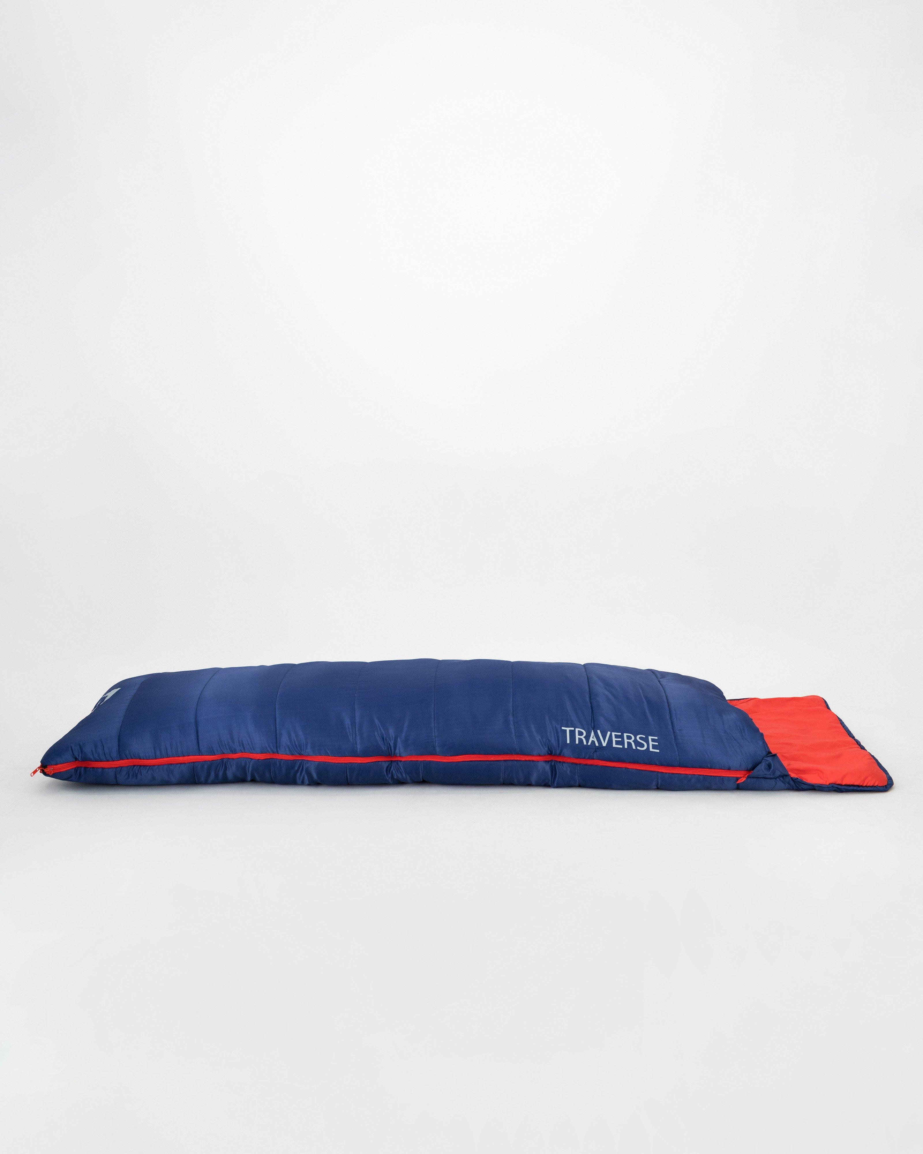 K-Way Traverse 2 Sleeping Bag -  Navy/Red