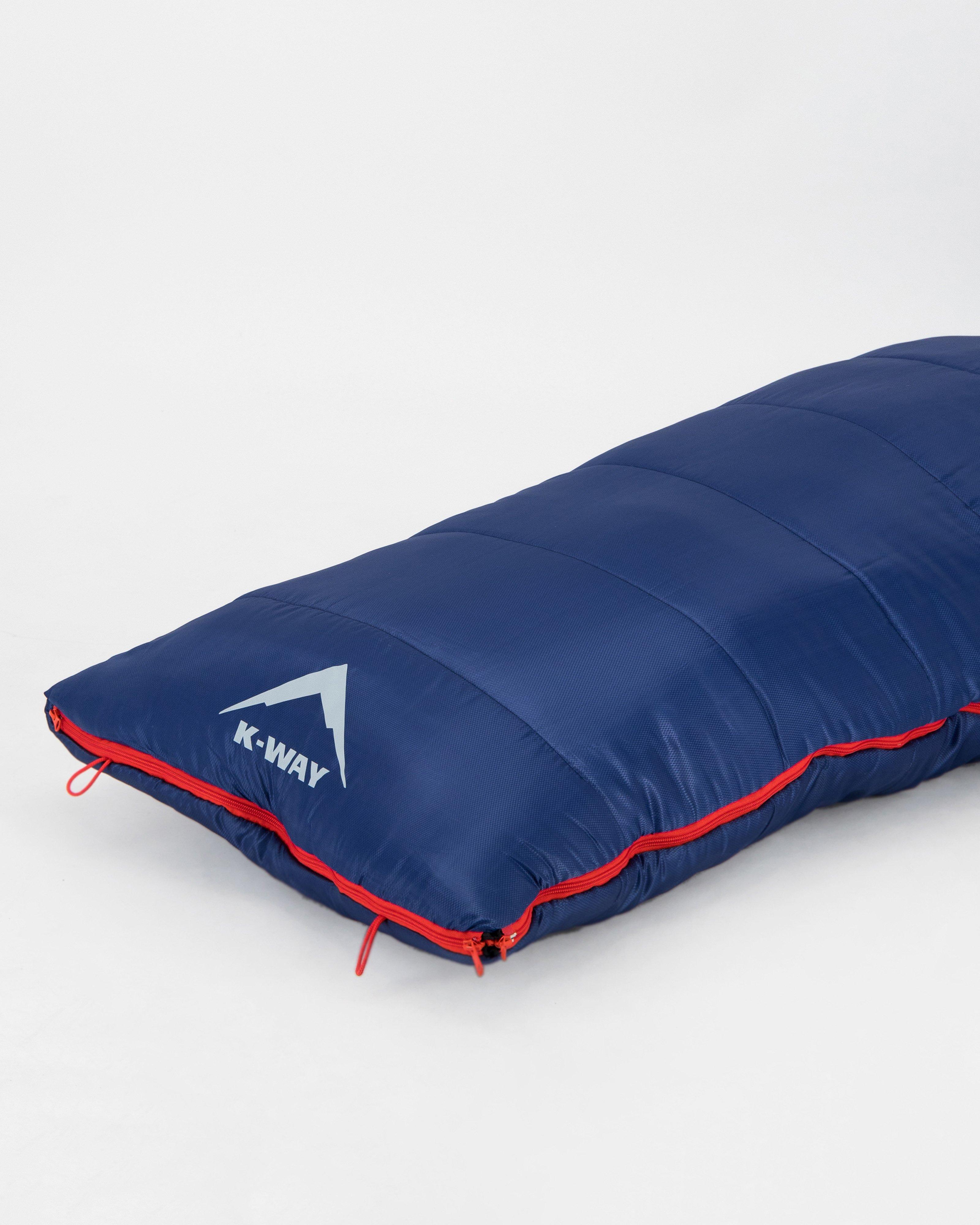 K-Way Traverse 2 Sleeping Bag -  Navy/Red