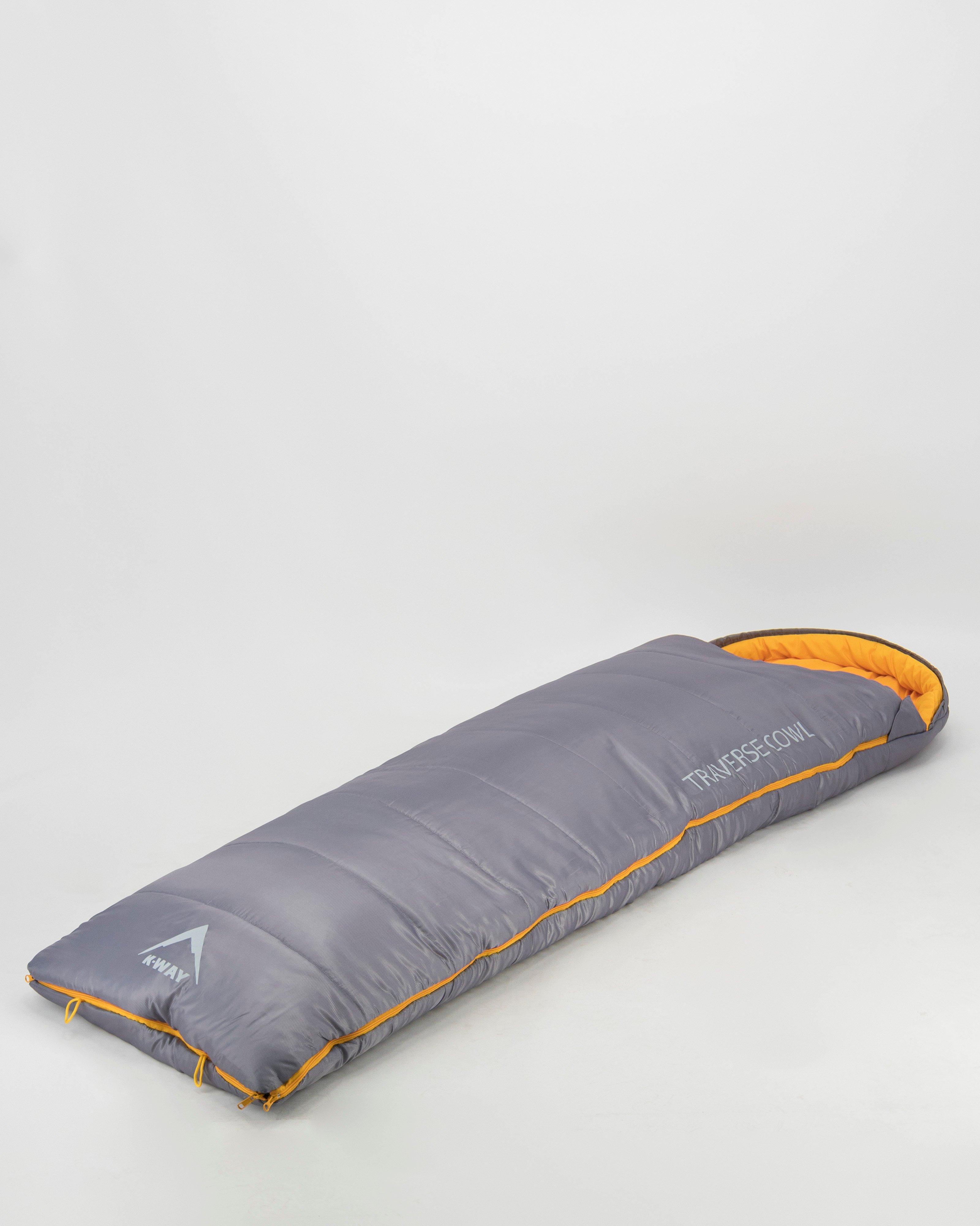 K-Way Traverse 2 Cowl Sleeping Bag -  Grey