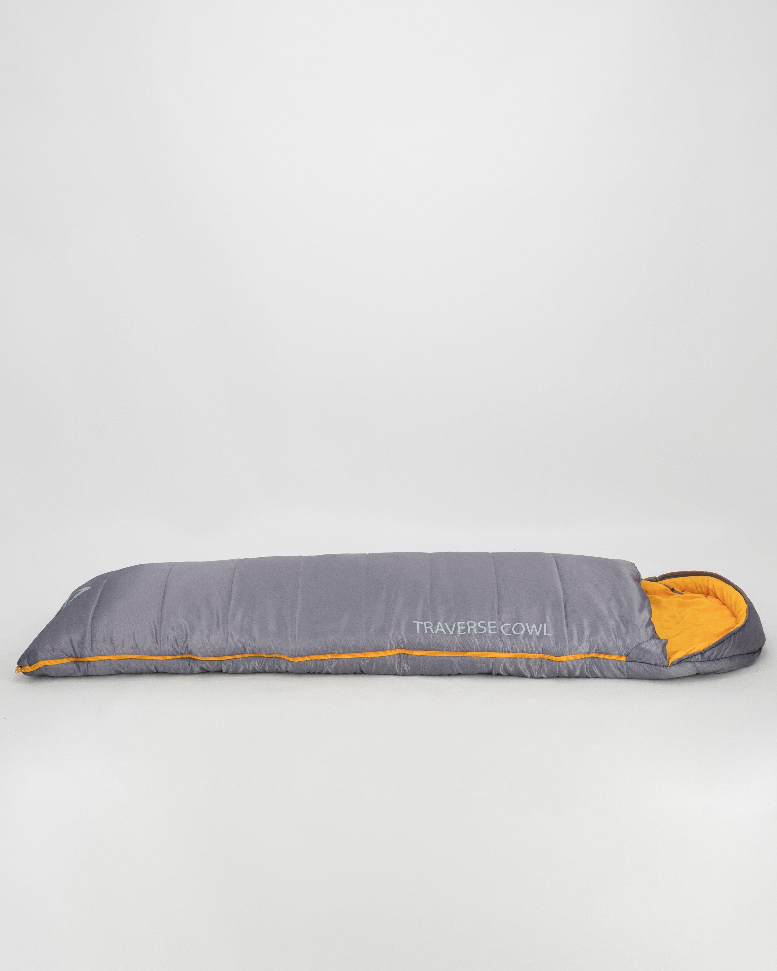 K-Way Traverse 2 Cowl Sleeping Bag -  Grey