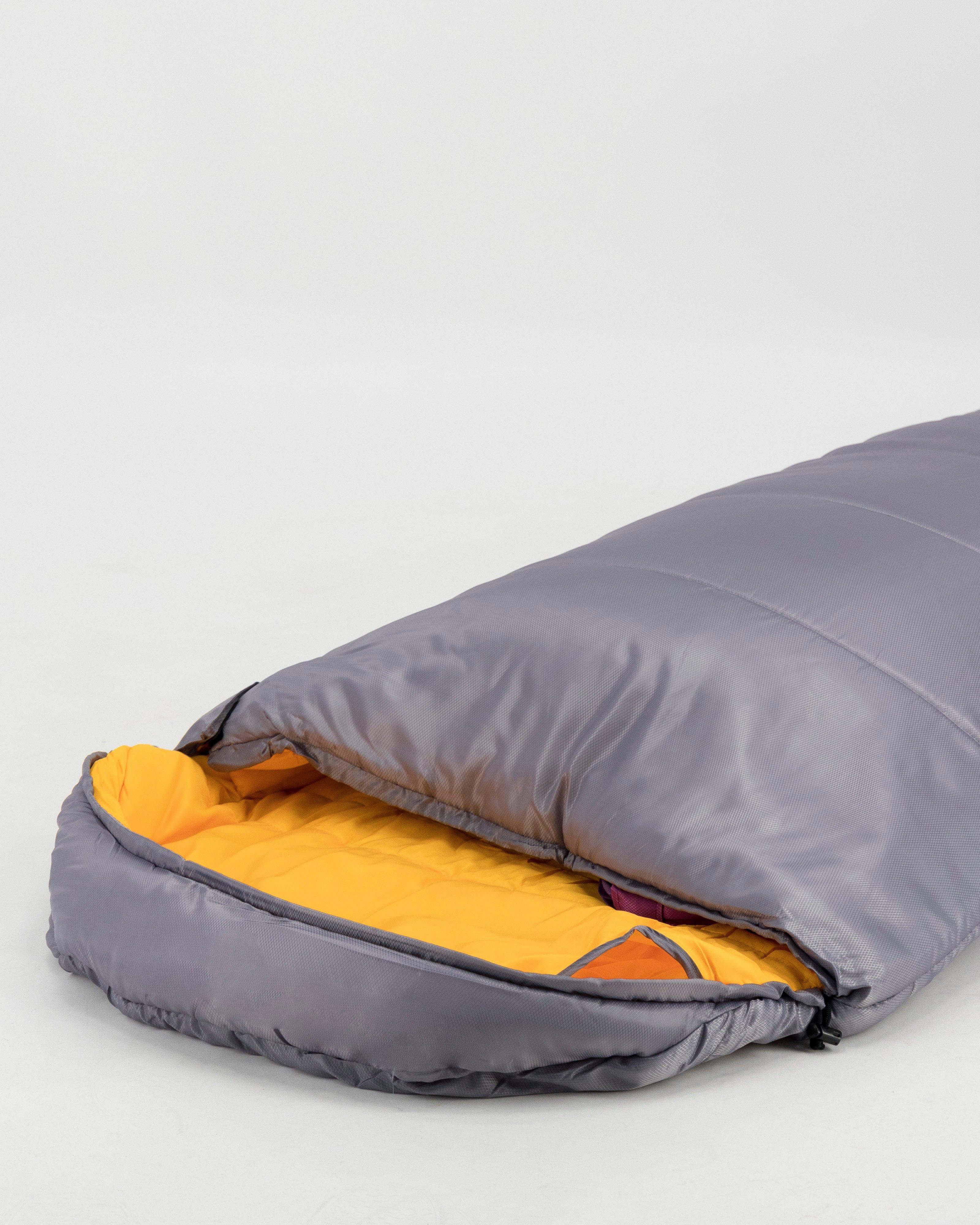 K-Way Traverse 2 Cowl Sleeping Bag -  Grey