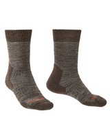 Bridgedale Men's Explorer Heavyweight Comfort Socks -  chocolate
