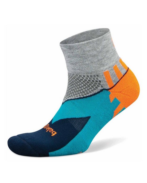 Balega Enduro Quarter Sock -  grey-orange