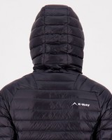 K-Way Women's Martine Hooded Jacket -  black