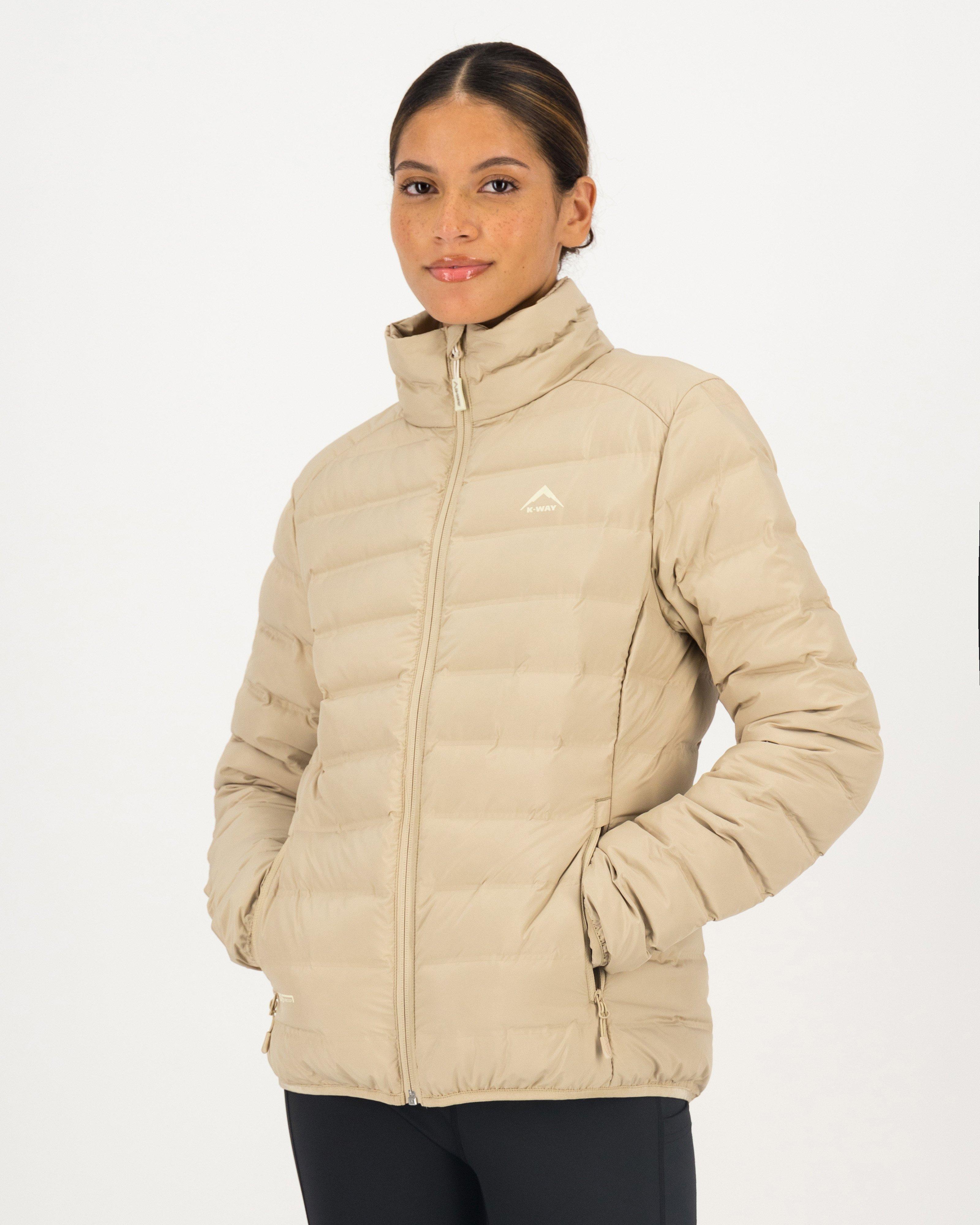 K-Way Women's Ember Re:Down Jacket -  Driftwood