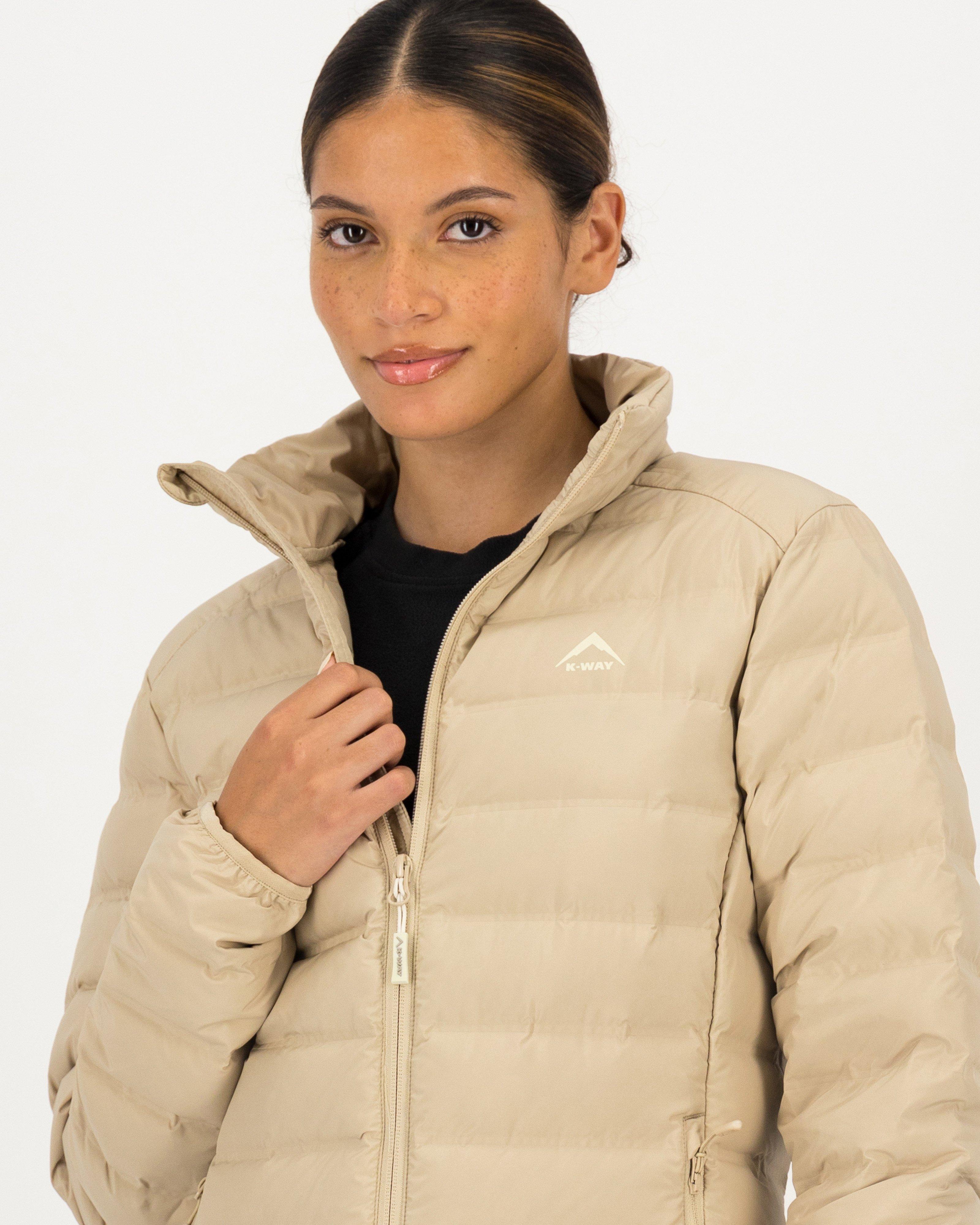 K-Way Women's Ember Re:Down Jacket -  Driftwood